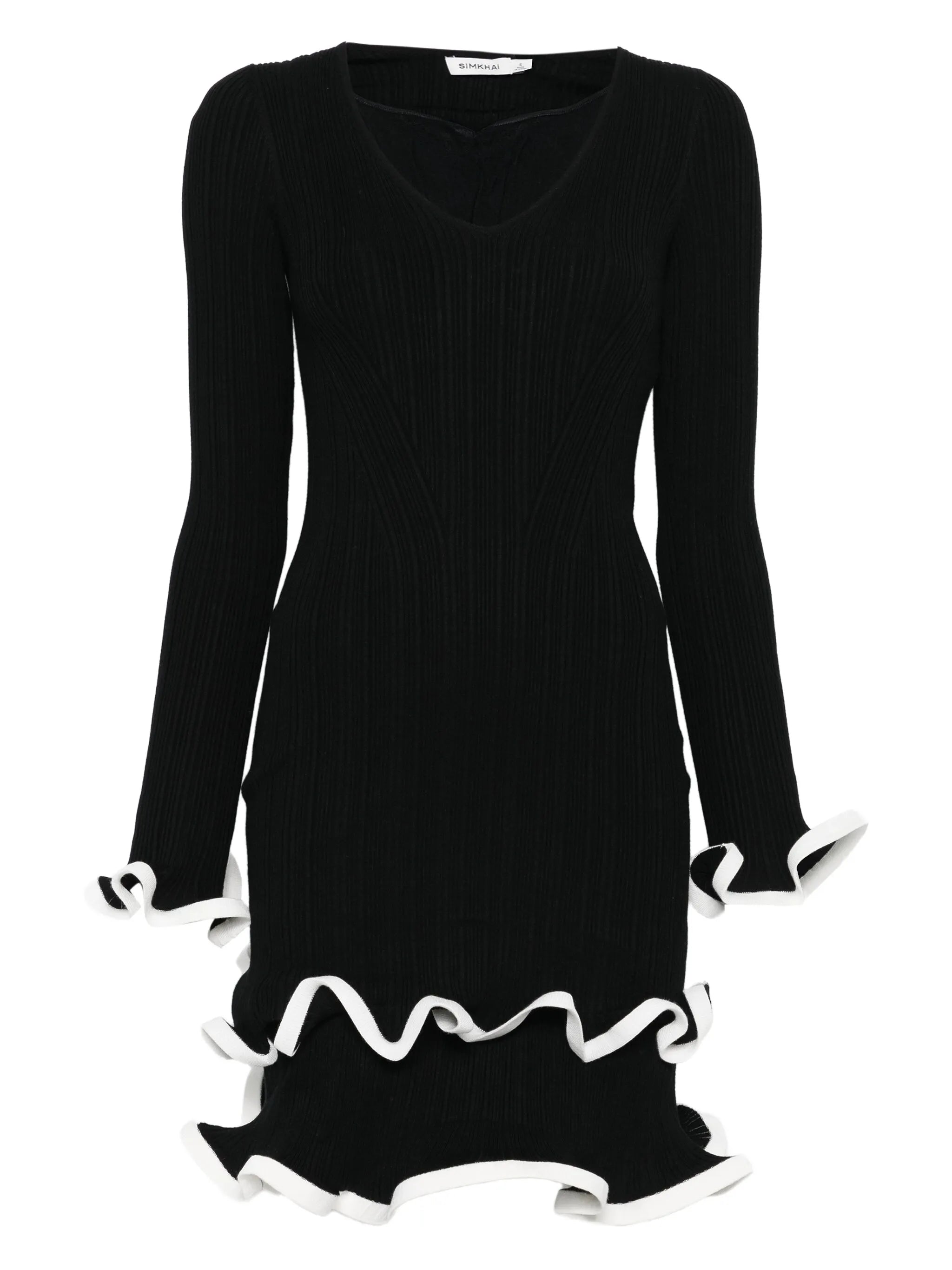 Avalon ruffled mini dress
