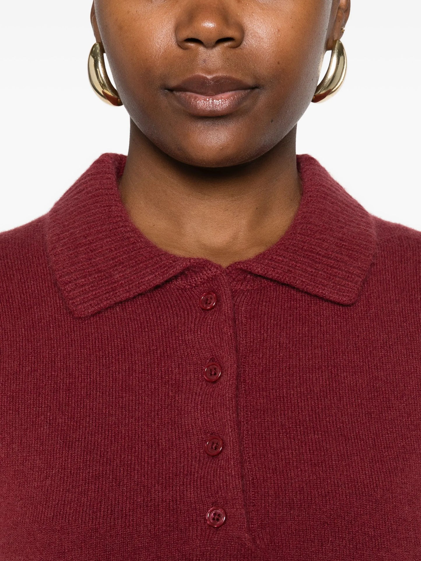 short-sleeve polo top