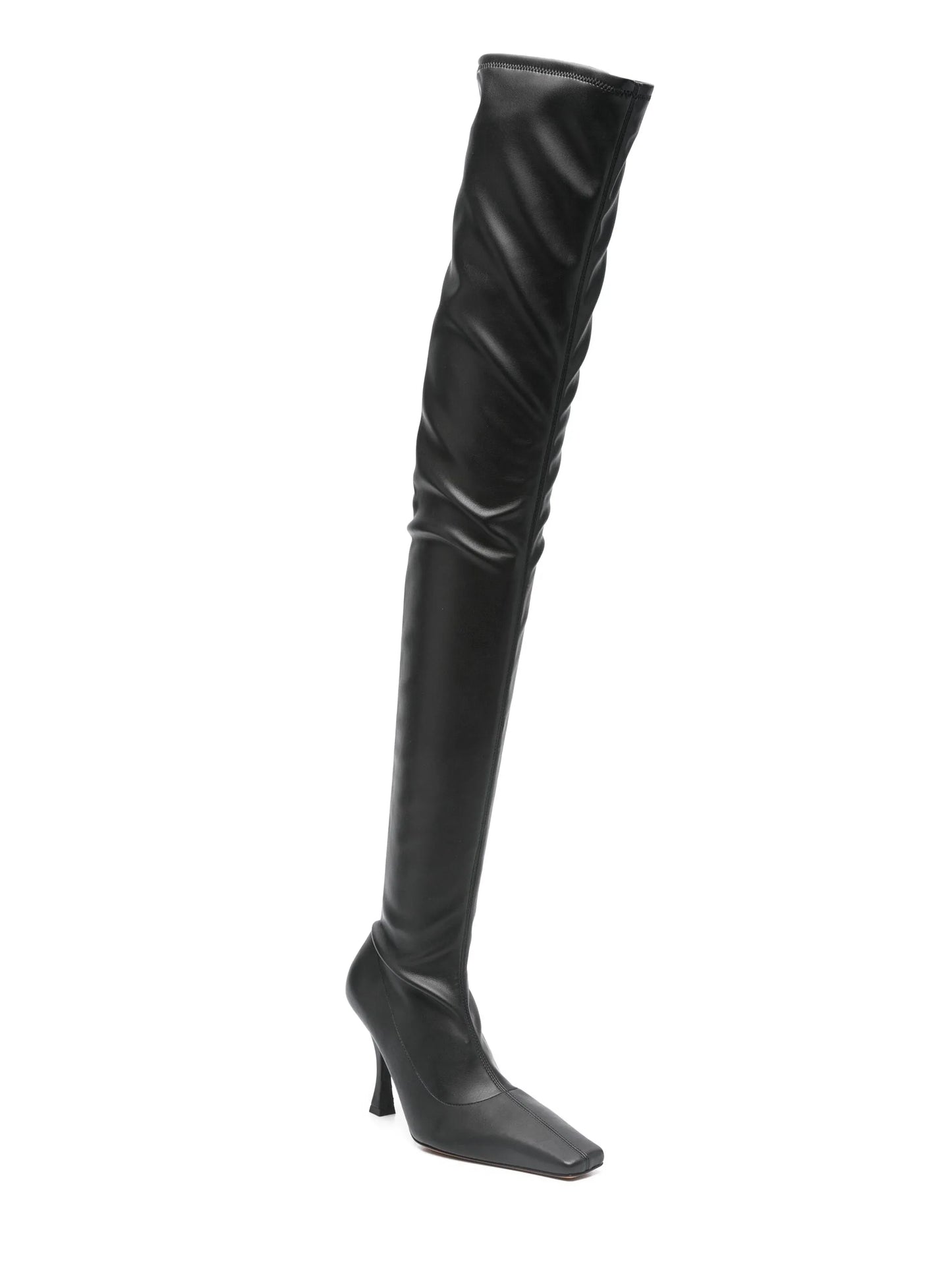 95mm Trap knee-high boots