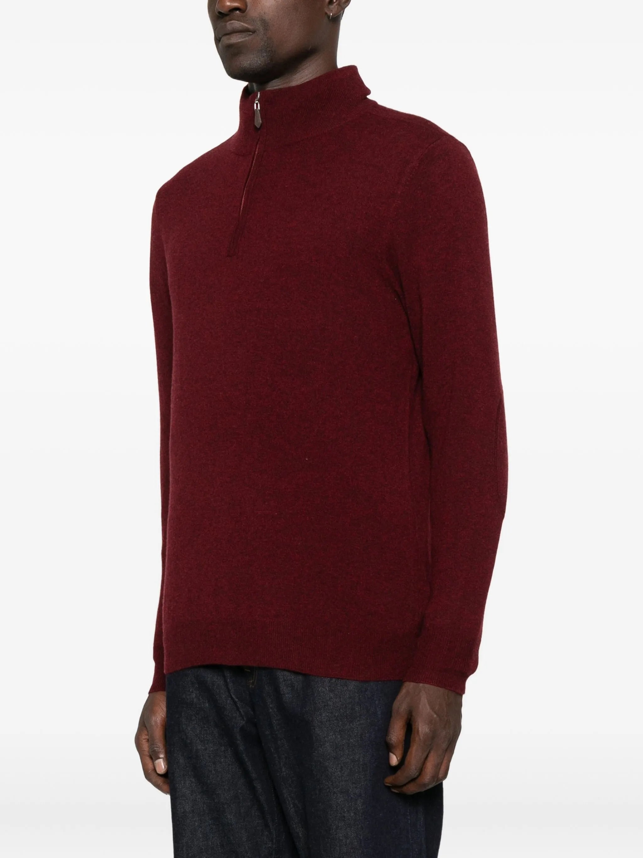 Mr Fenchurch half-zip cashmere sweater