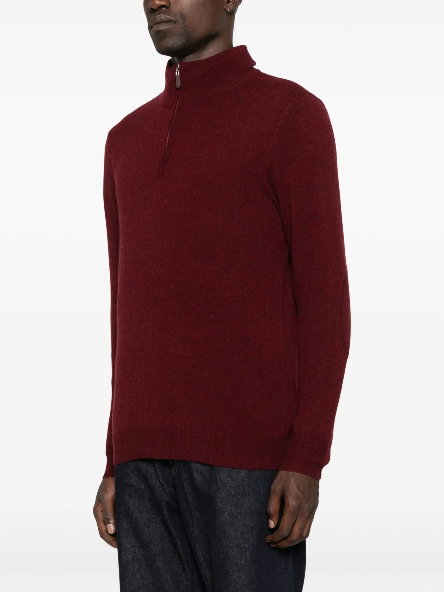 Mr Fenchurch half-zip cashmere sweater
