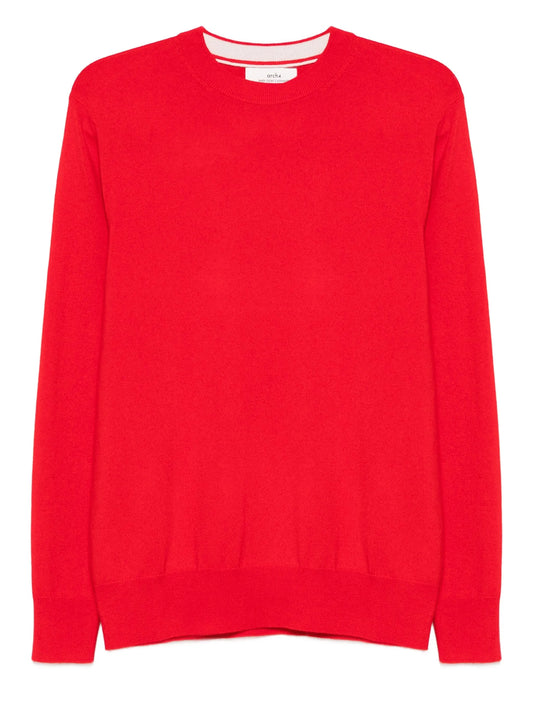 crew-neck cashmere sweater