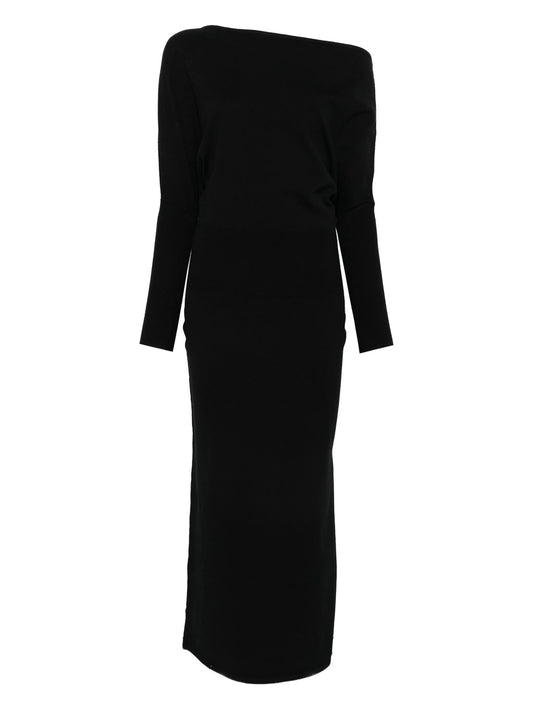 Janese off-shoulder midi dress