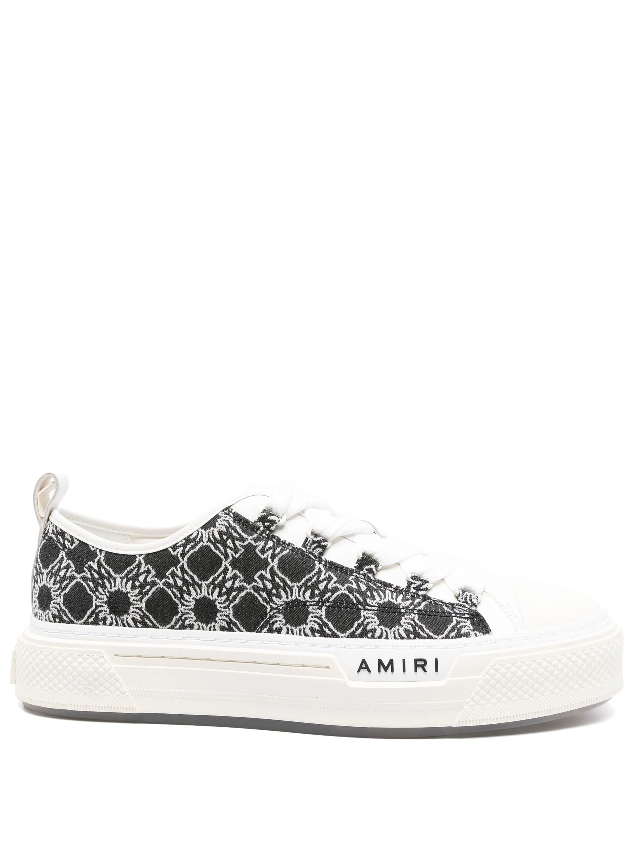MA jacquard low sneakers