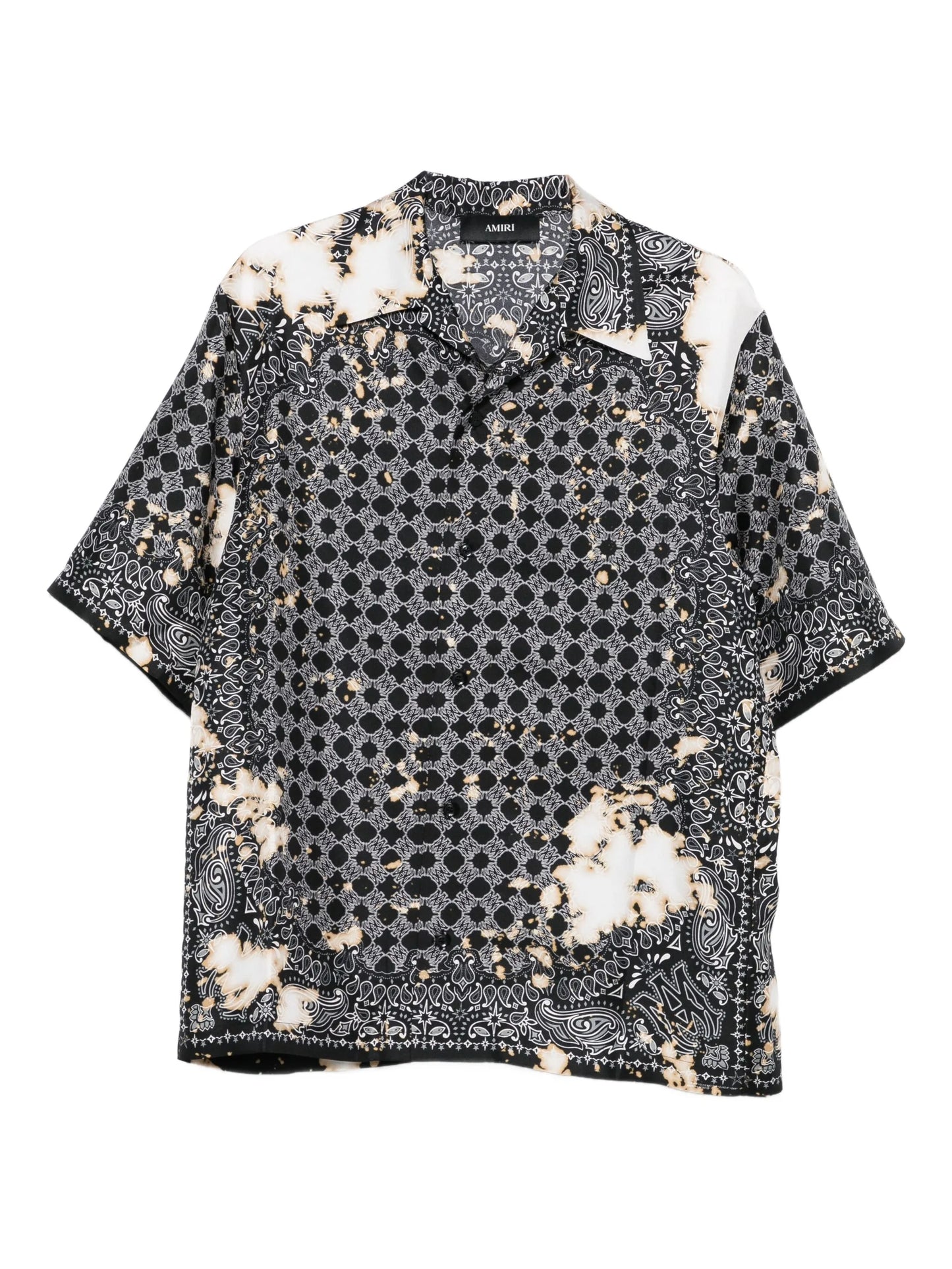 silk bandana-print shirt