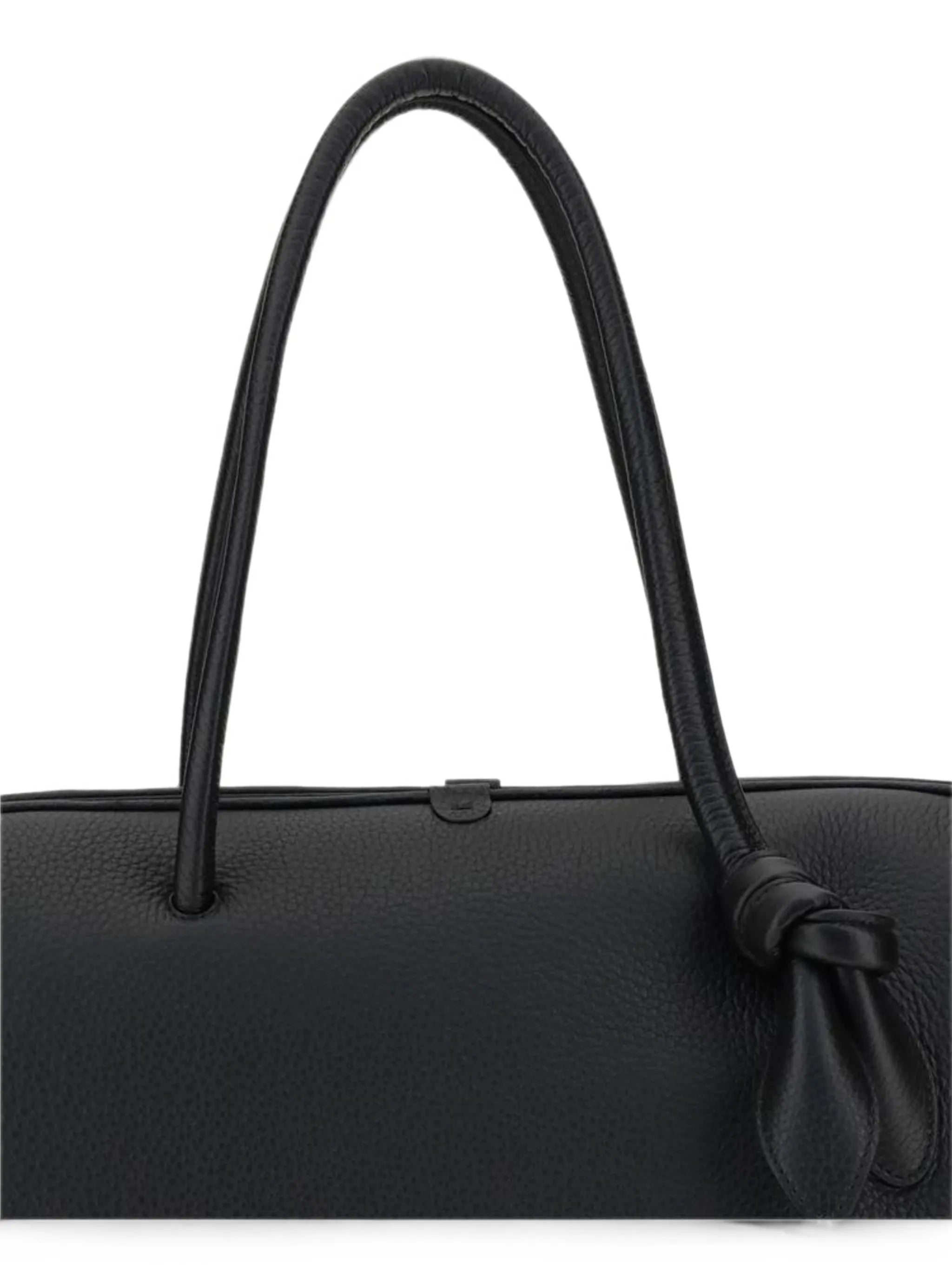 large Tourism leather tote bag
