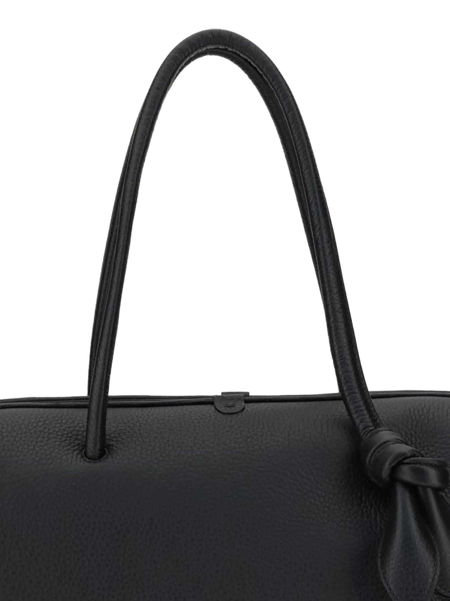 large Tourism leather tote bag
