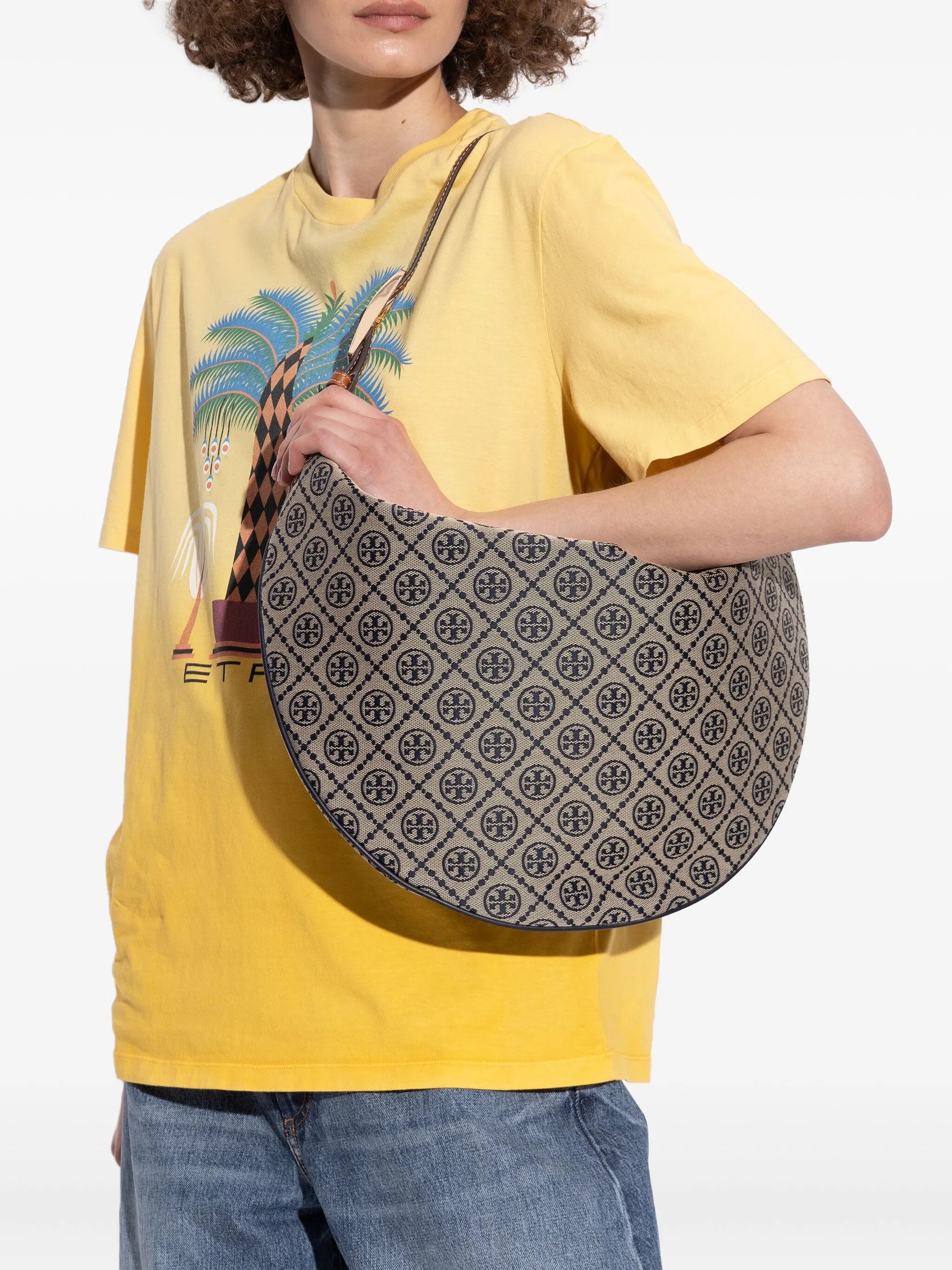 T Monogram Balloon tote bag
