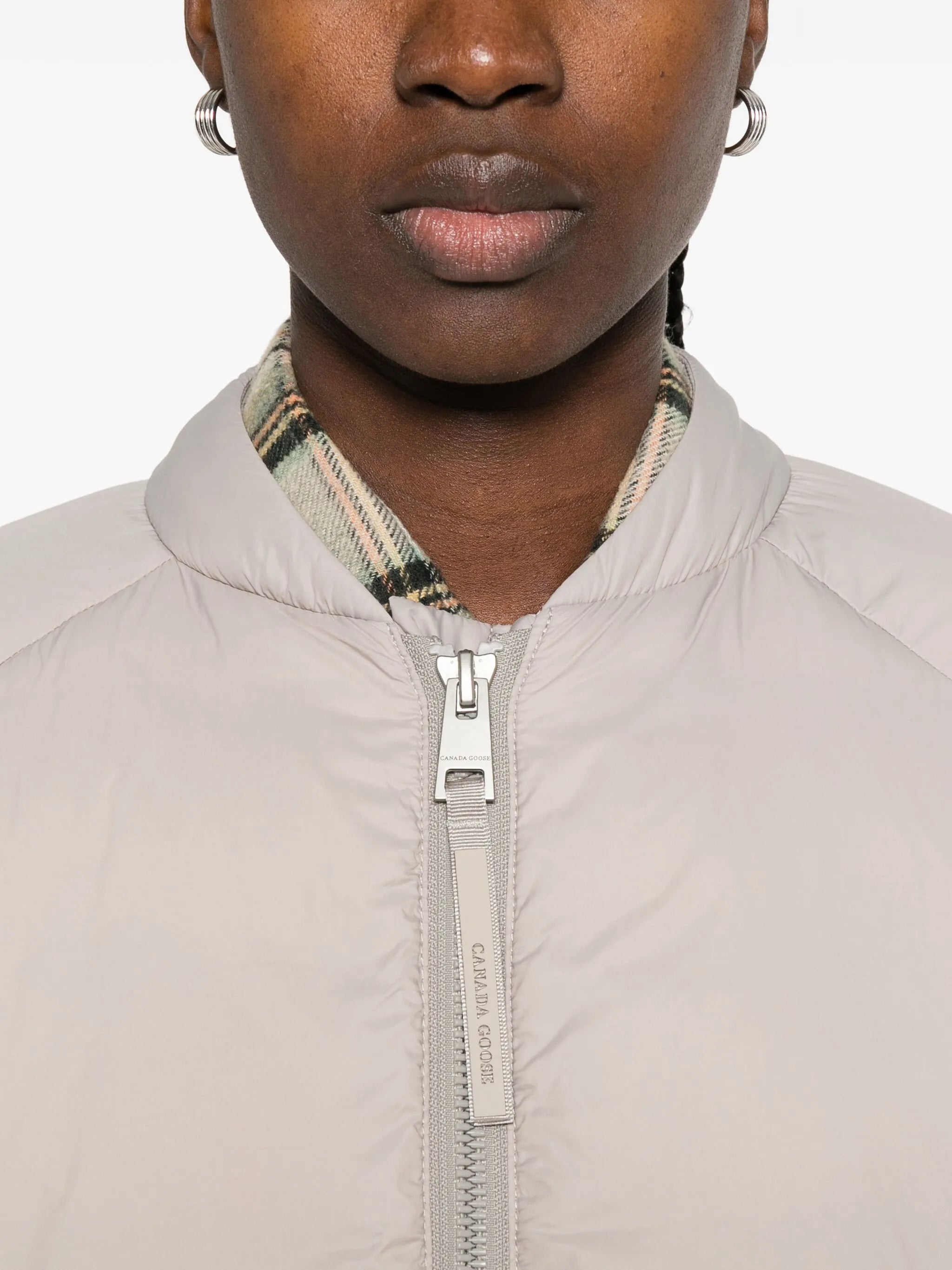 Elba quilted bomber jacket