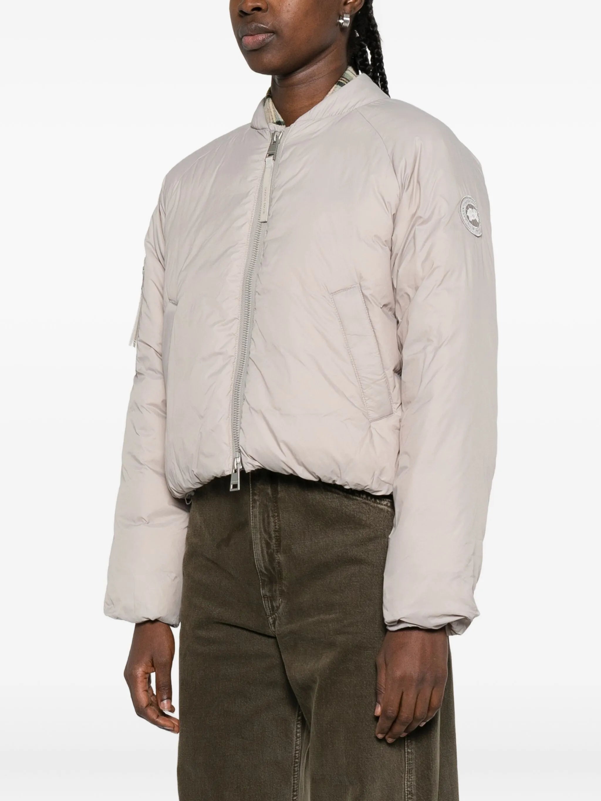 Elba quilted bomber jacket