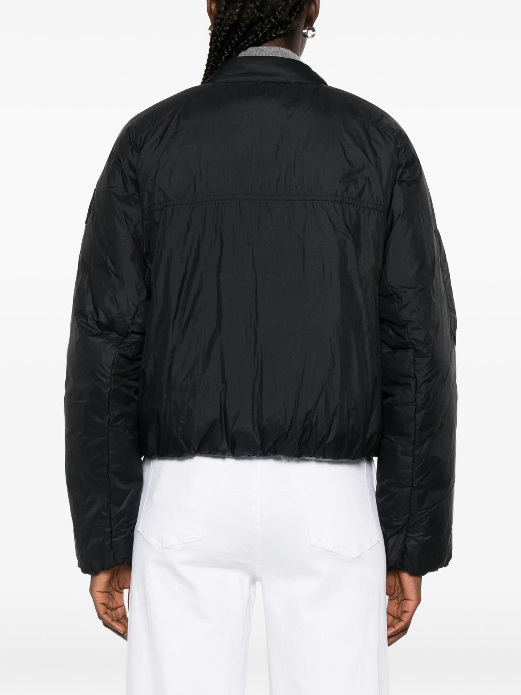 Elba zip-up bomber jacket