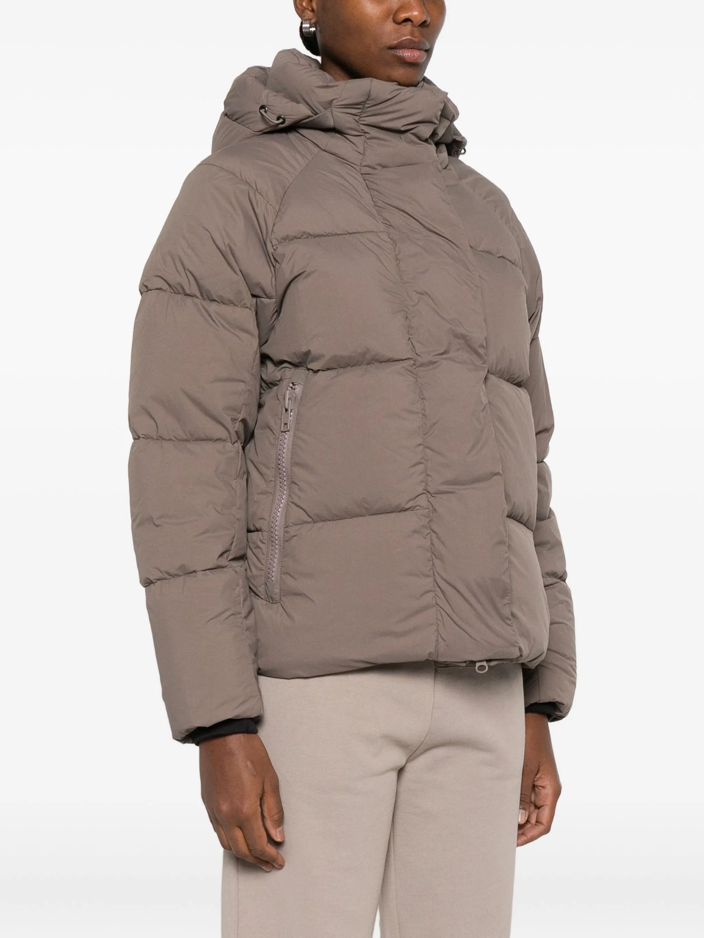 Junction high-neck quilted parka