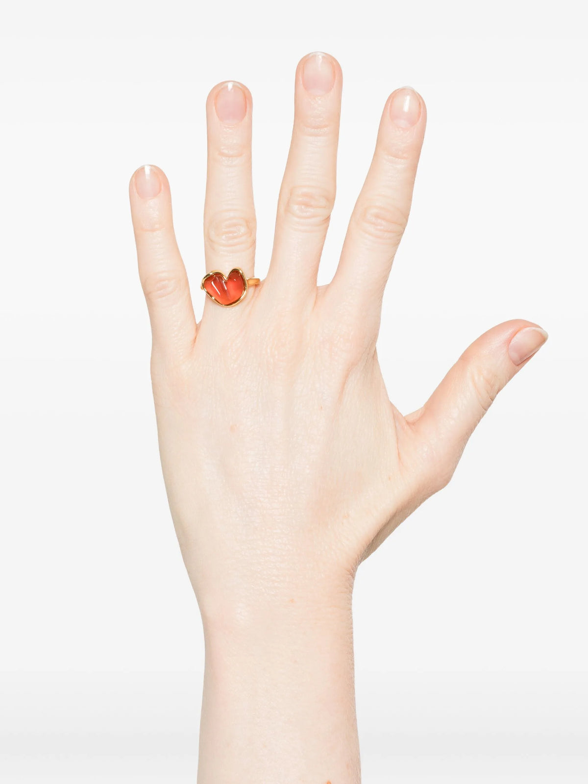 carnelia heart ring