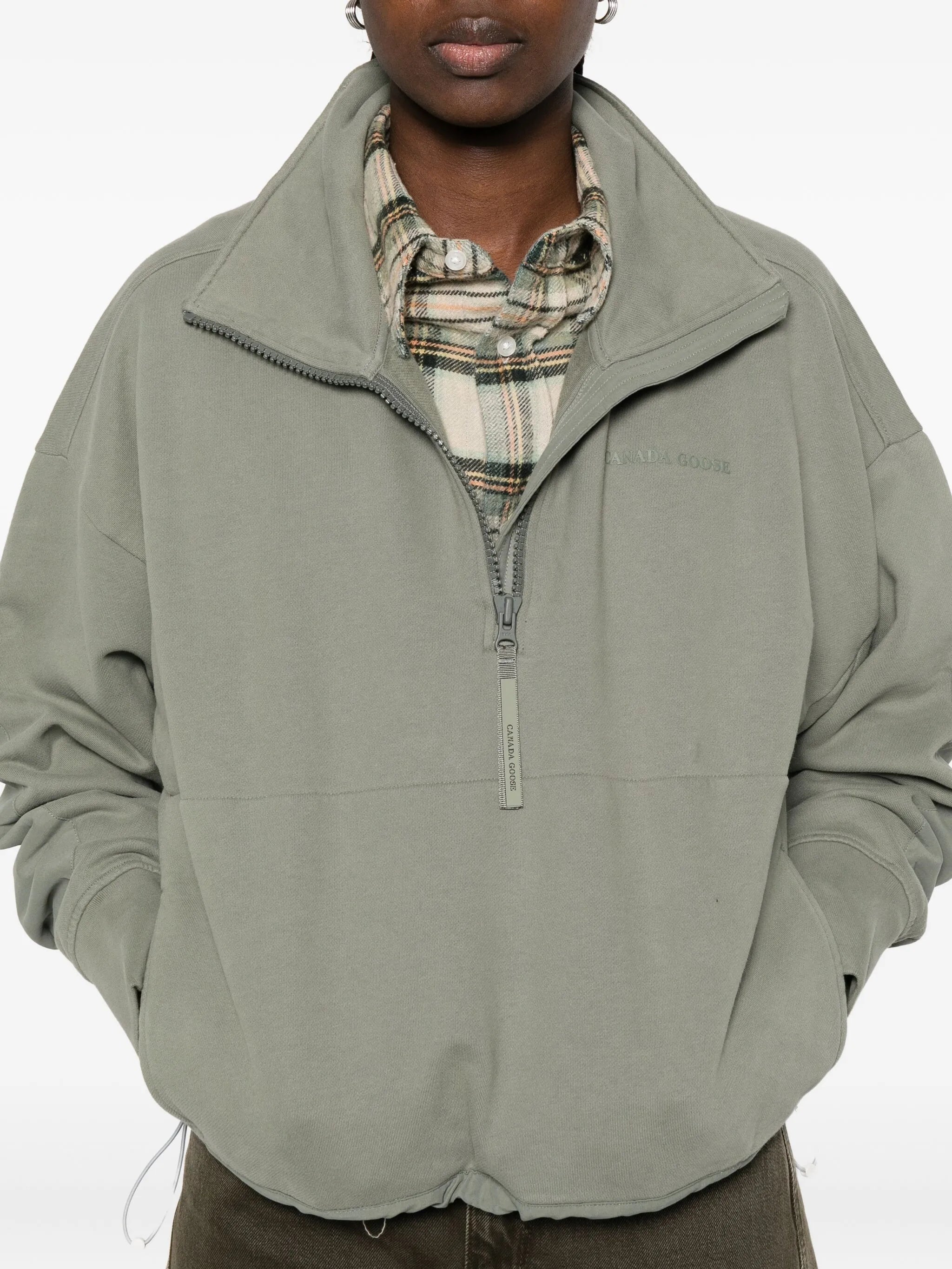 Quincy half-zip sweatshirt