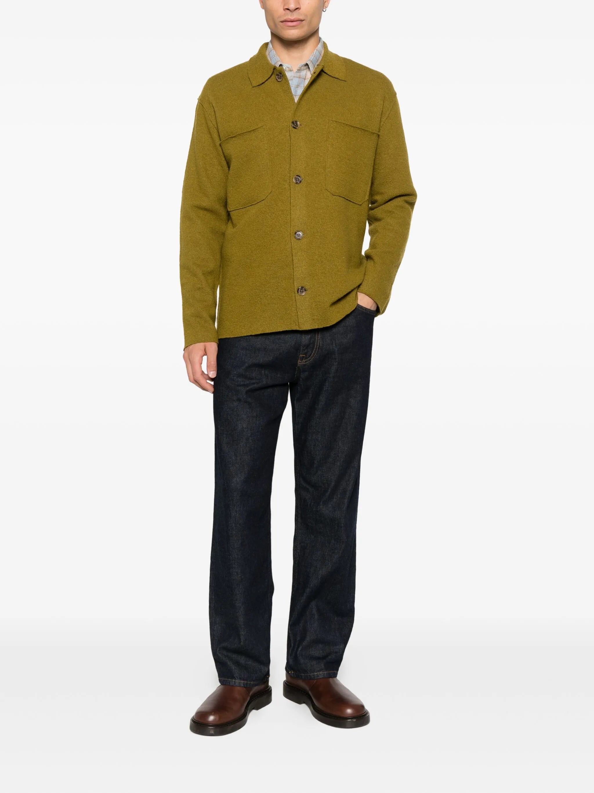 Jonas wool shirt jacket