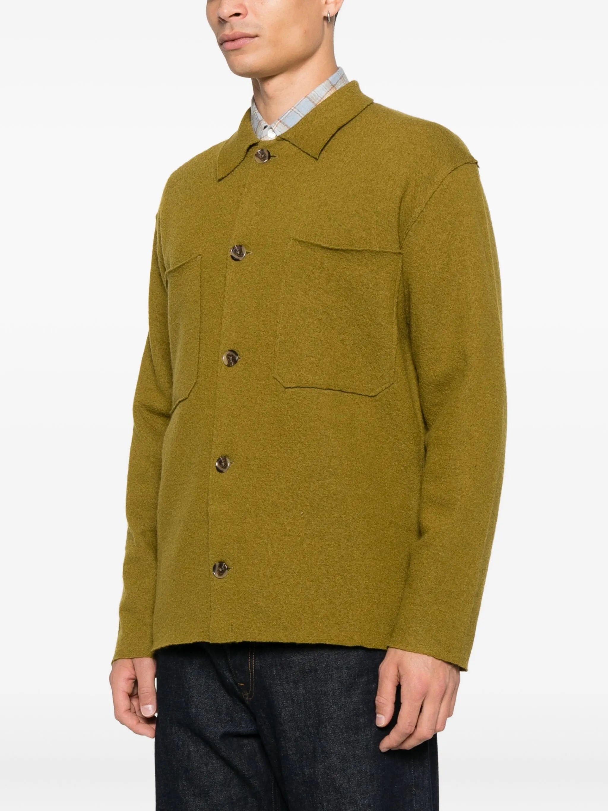 Jonas wool shirt jacket