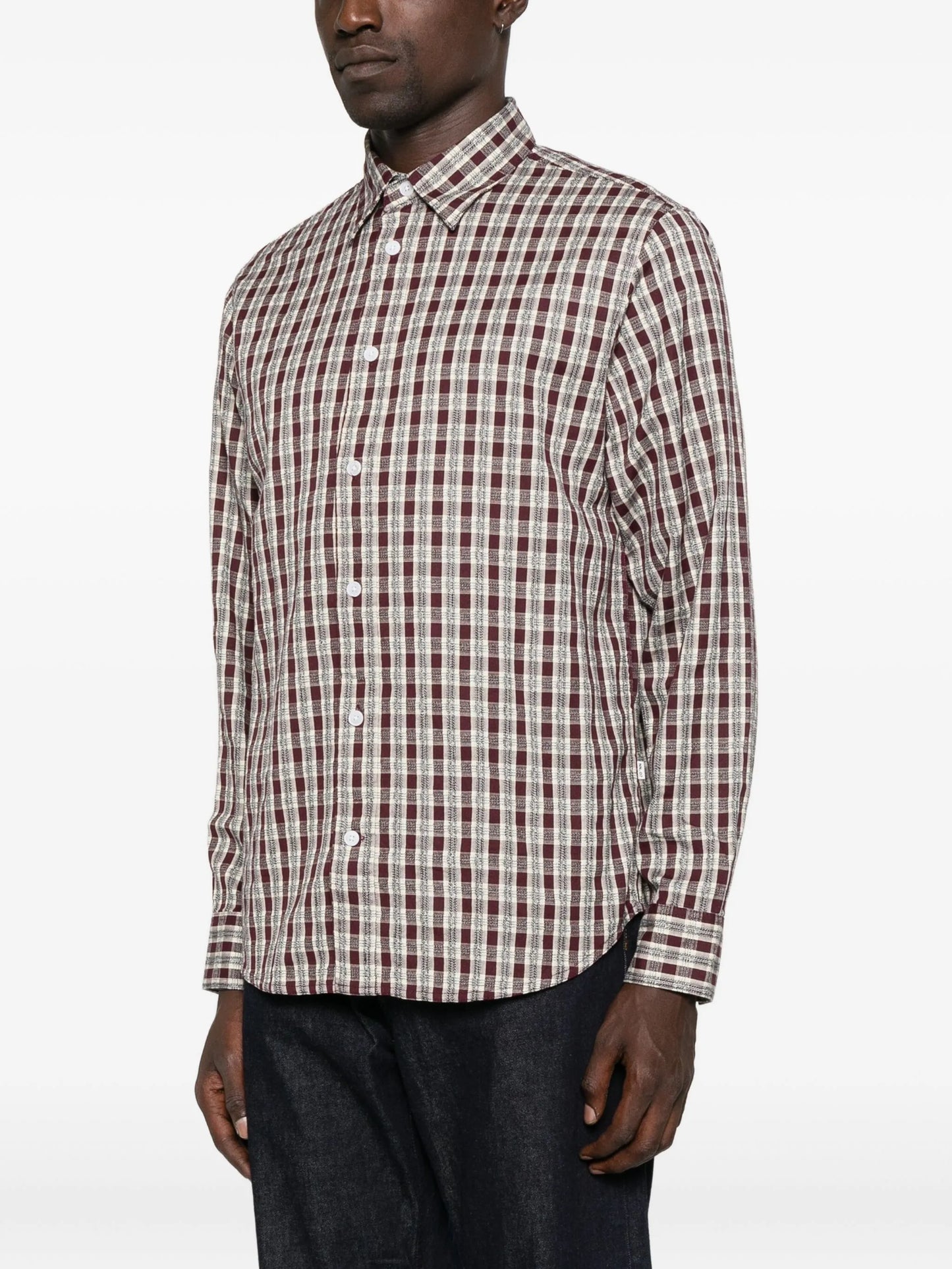 Colby checked cotton shirt