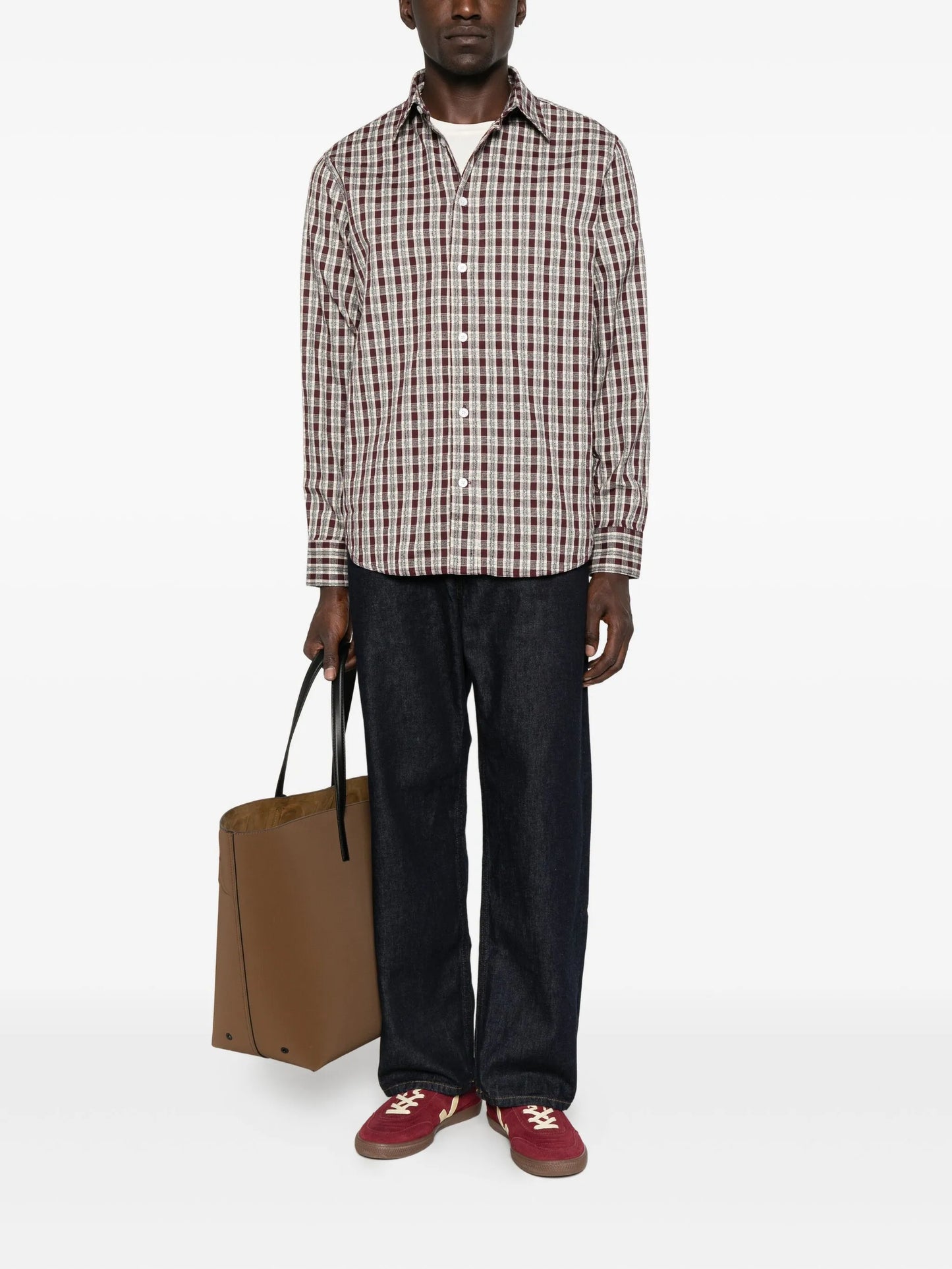 Colby checked cotton shirt