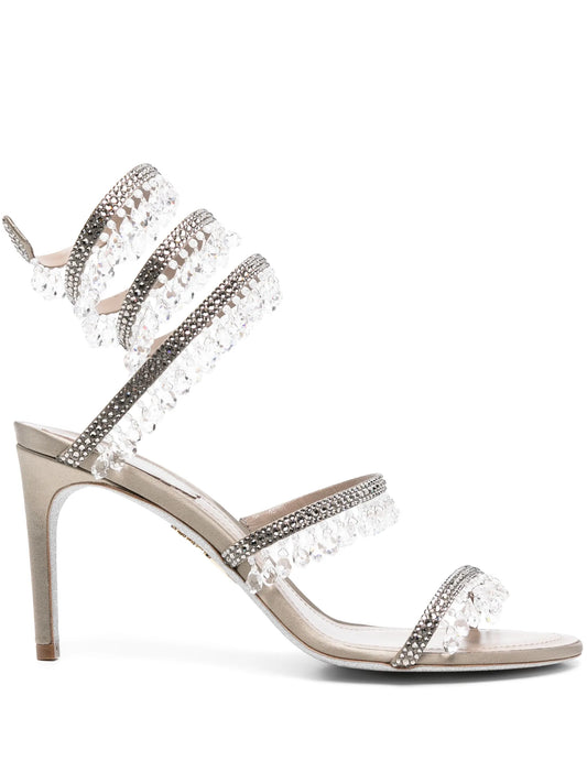 90mm Chandelier sandals