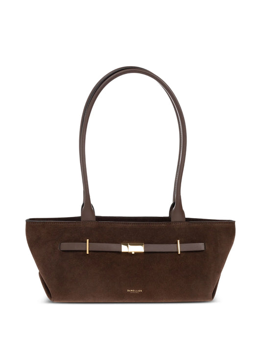 New York suede tote bag
