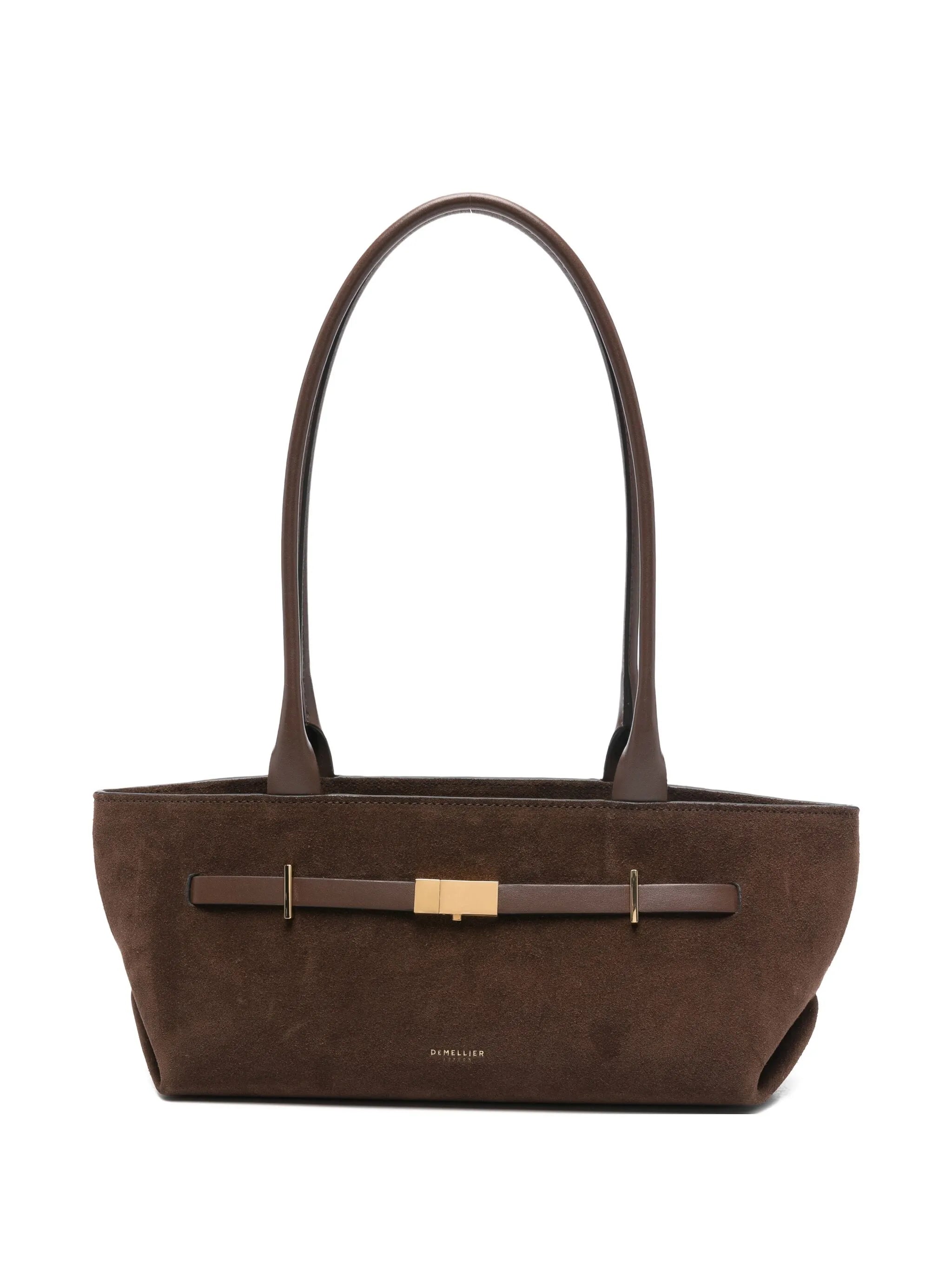 New York suede tote bag