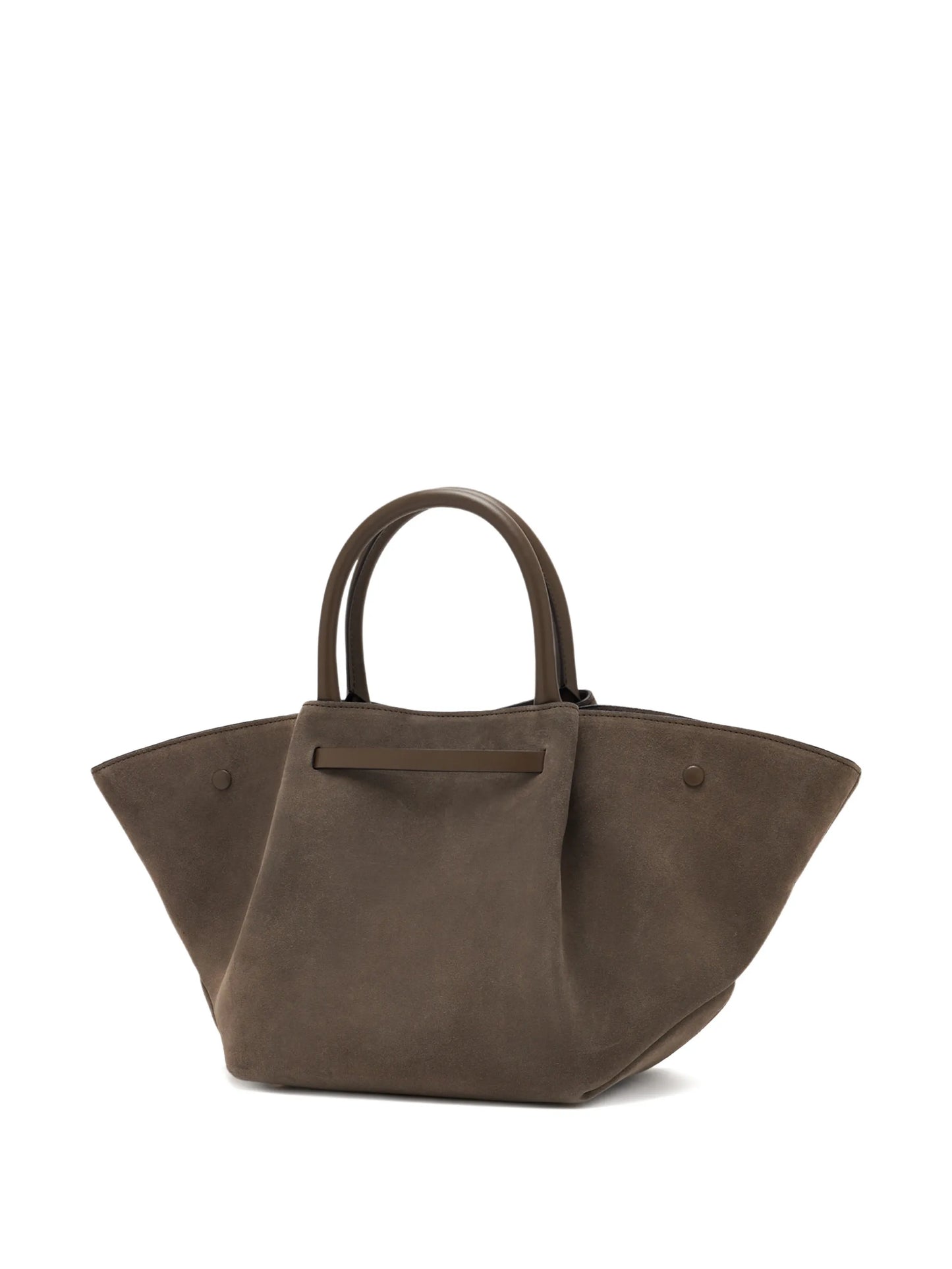 medium New York leather tote bag