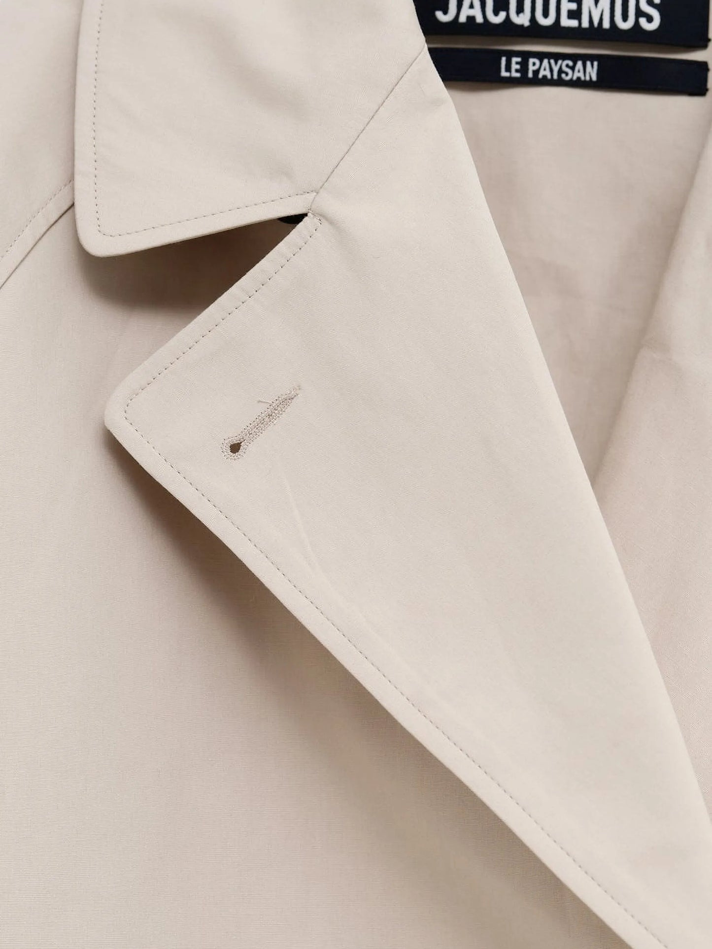 belted cuffed trench coat