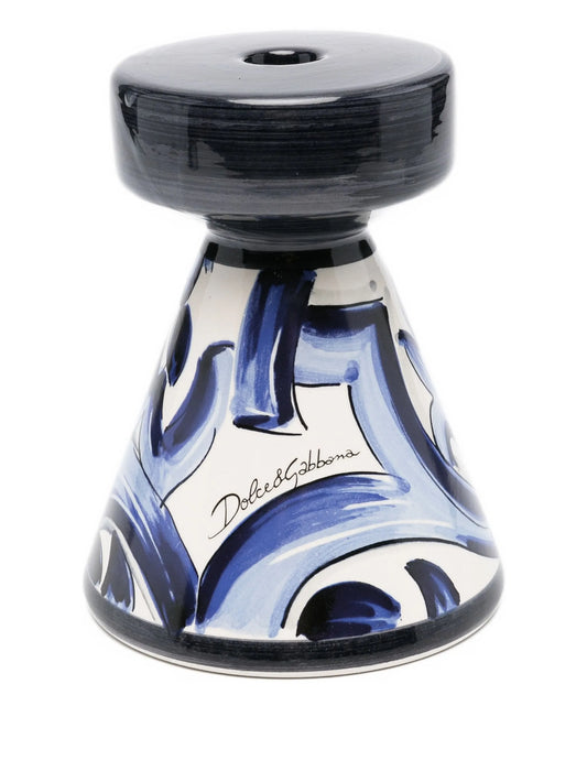 small ceramic candle holder