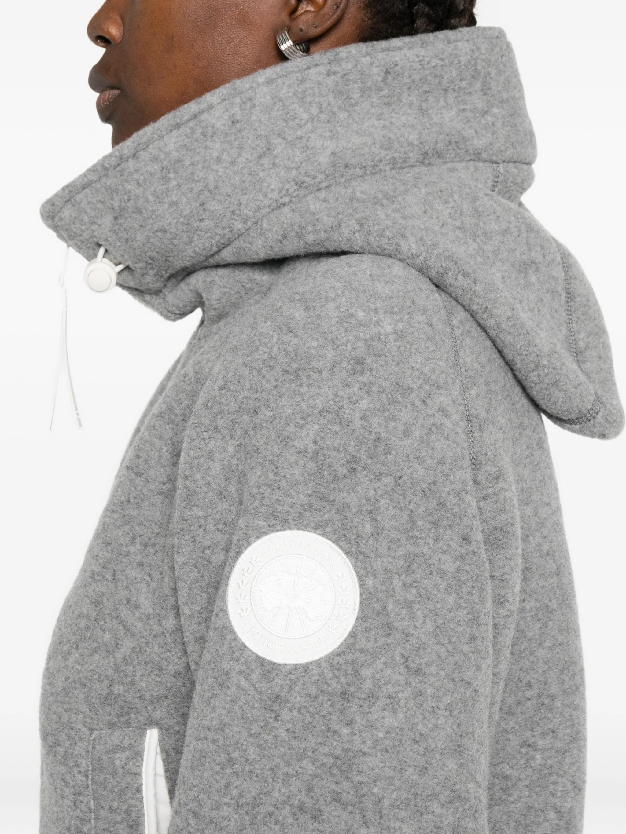 Chilliwack fleece-texture bomber jacket