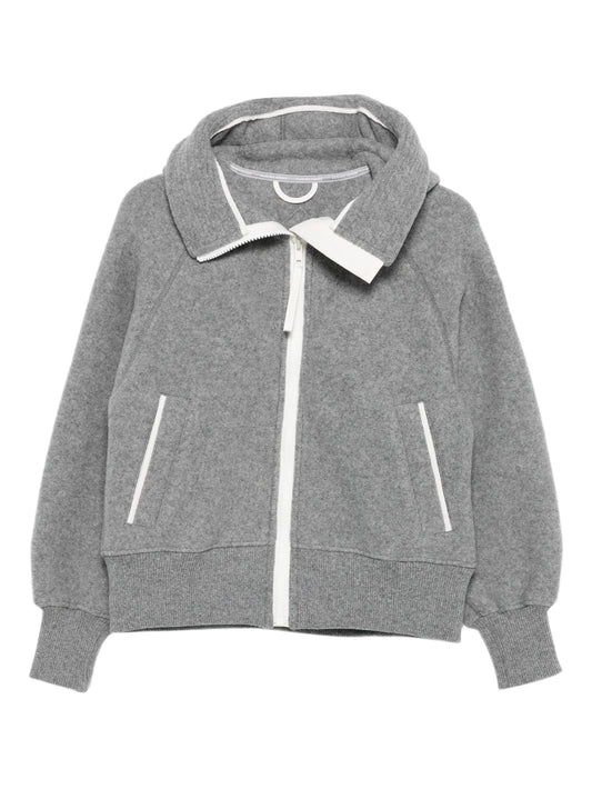 Chilliwack fleece-texture bomber jacket