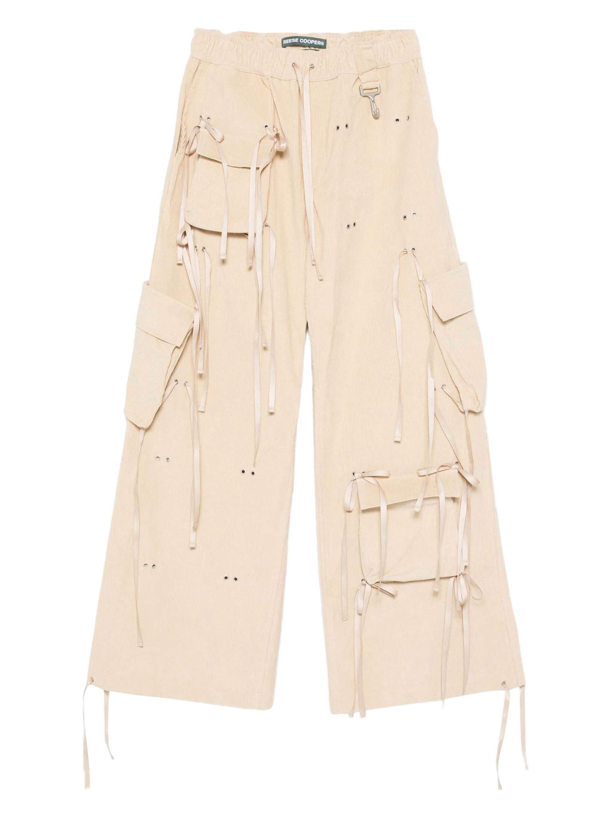 corduroy wide-leg trousers
