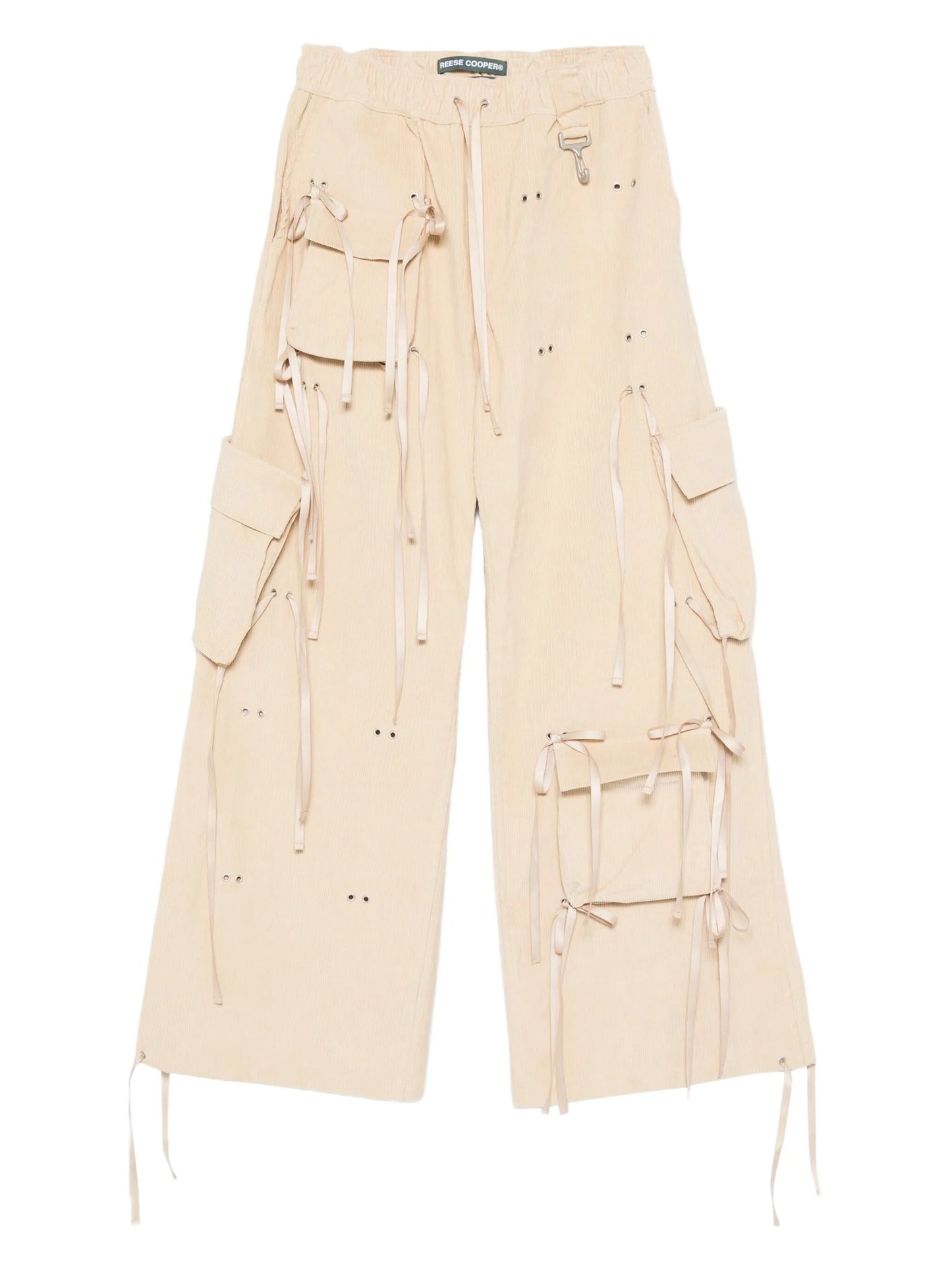 corduroy wide-leg trousers