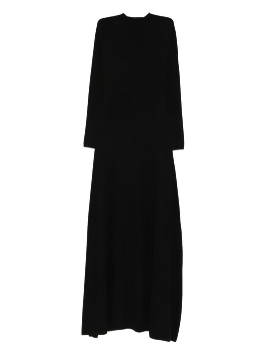 long-sleeve maxi dress