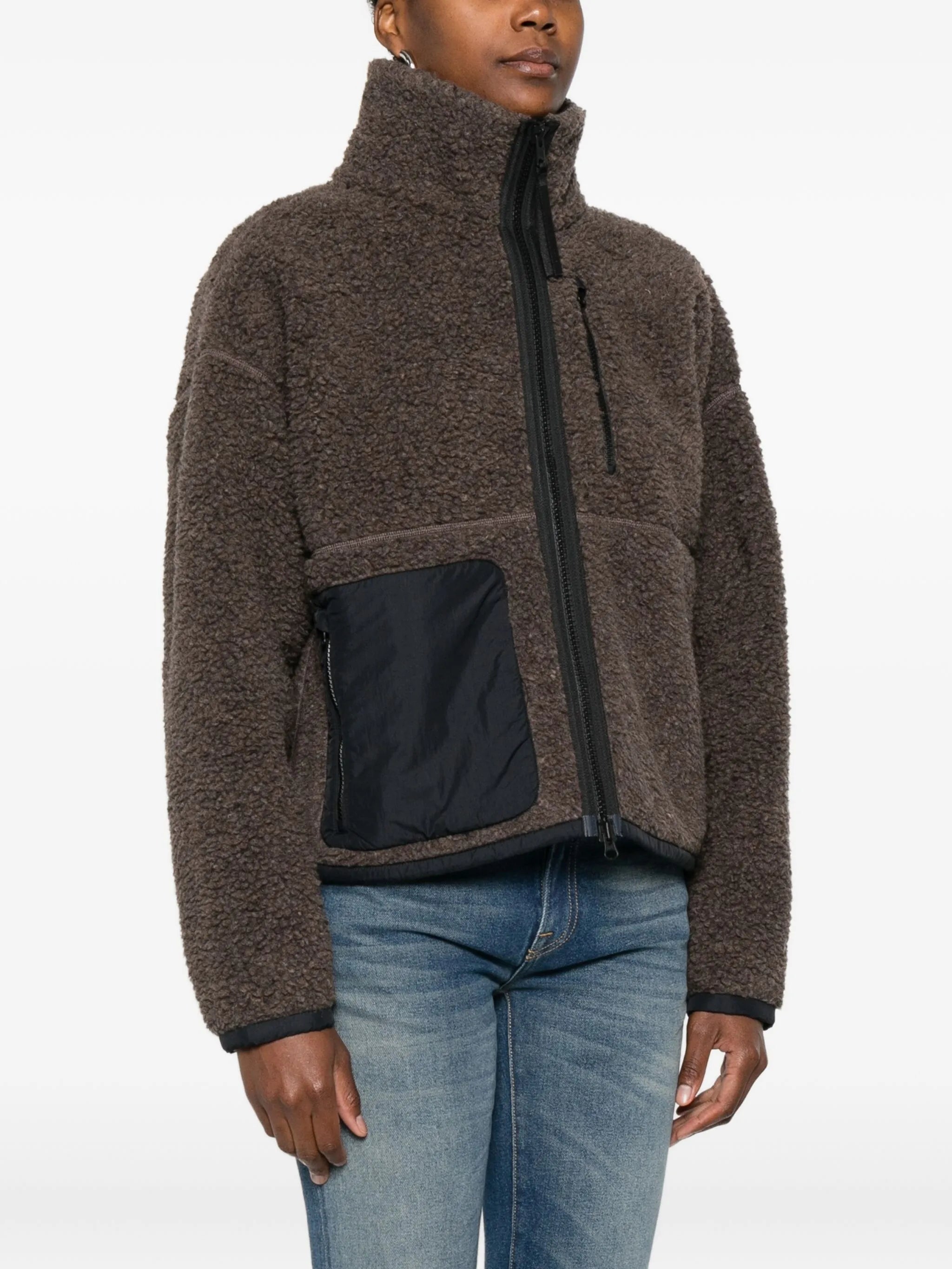 Simcoe fleece zip-front jacket