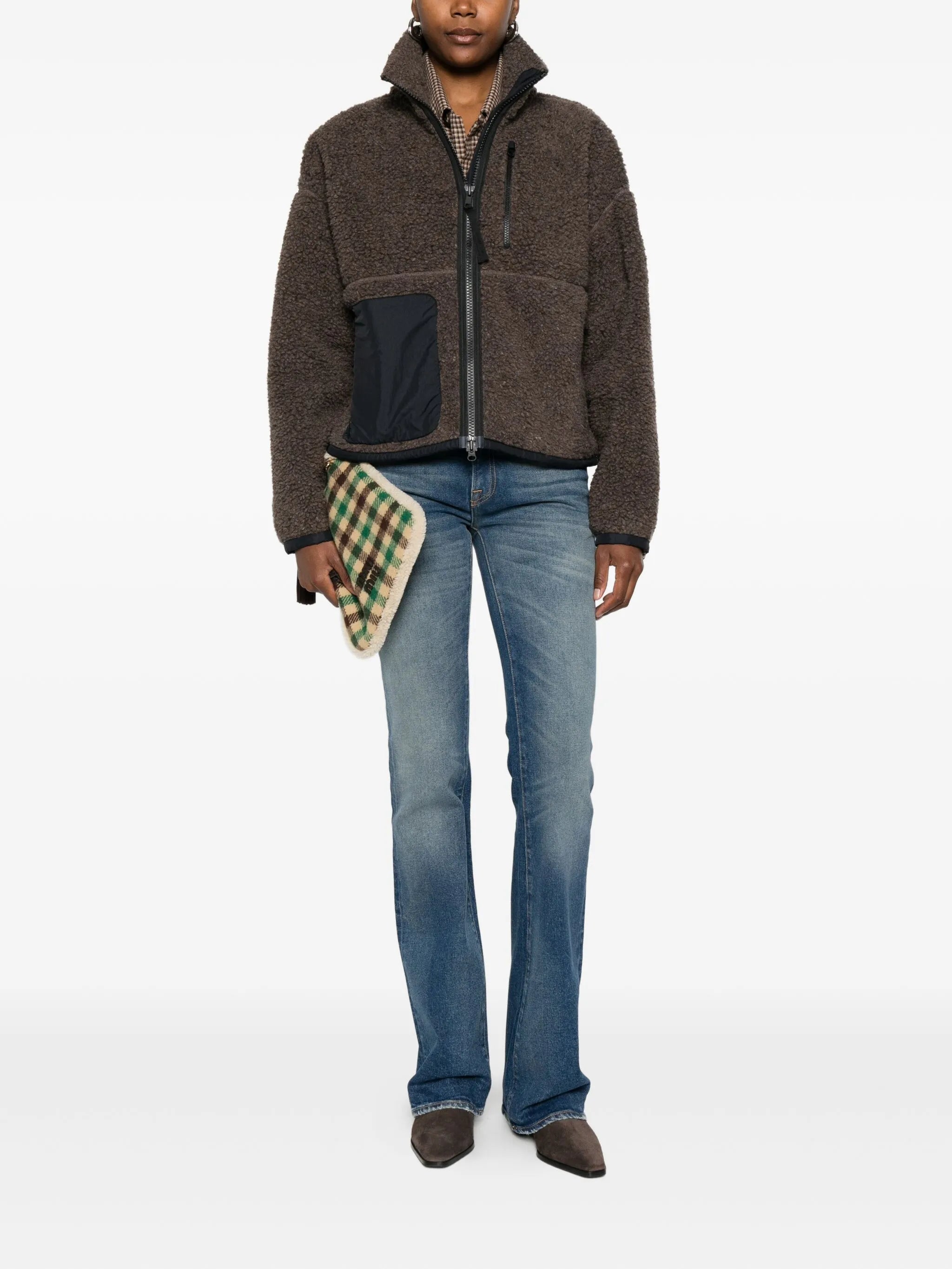 Simcoe fleece zip-front jacket