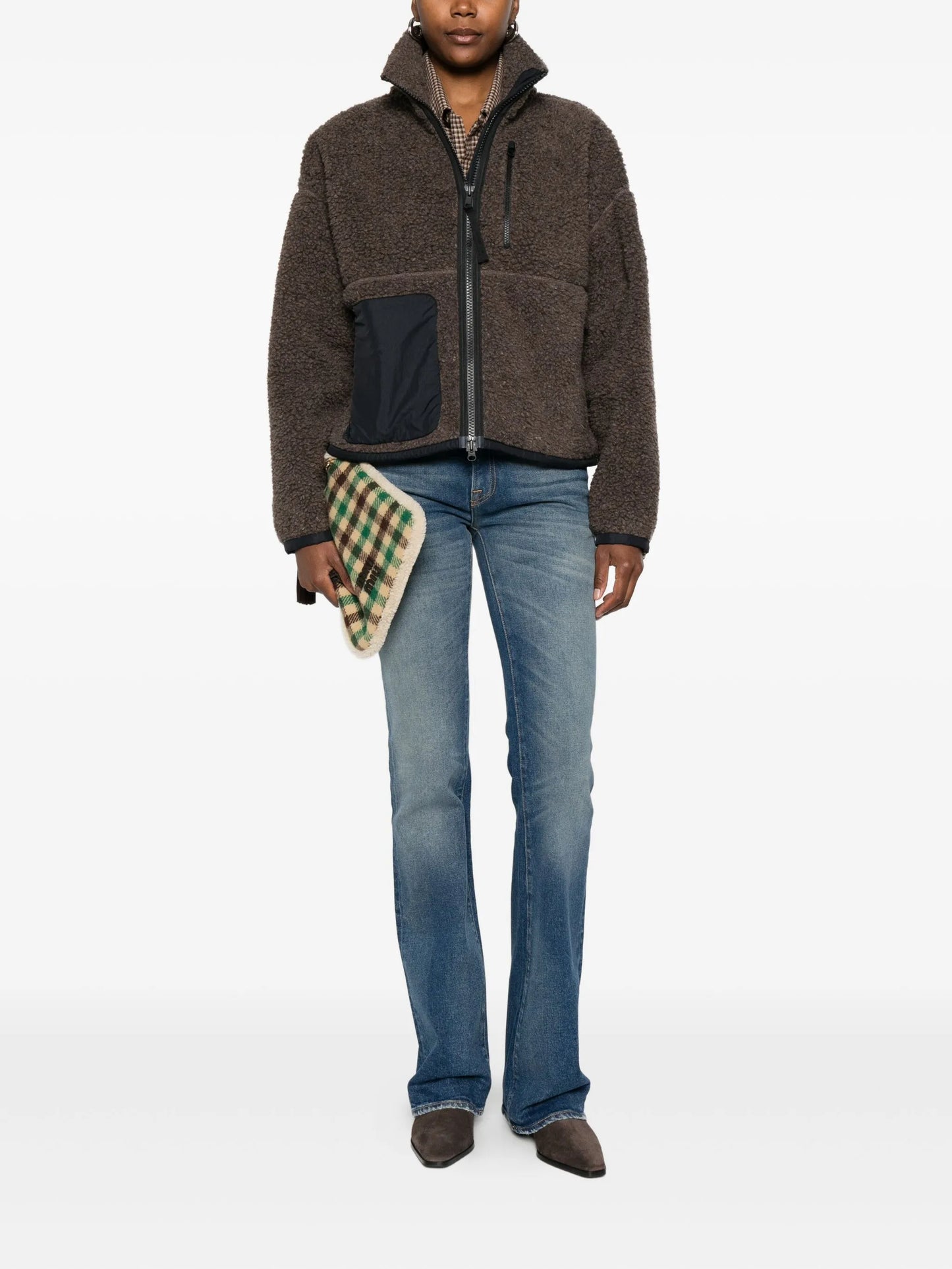 Simcoe fleece zip-front jacket