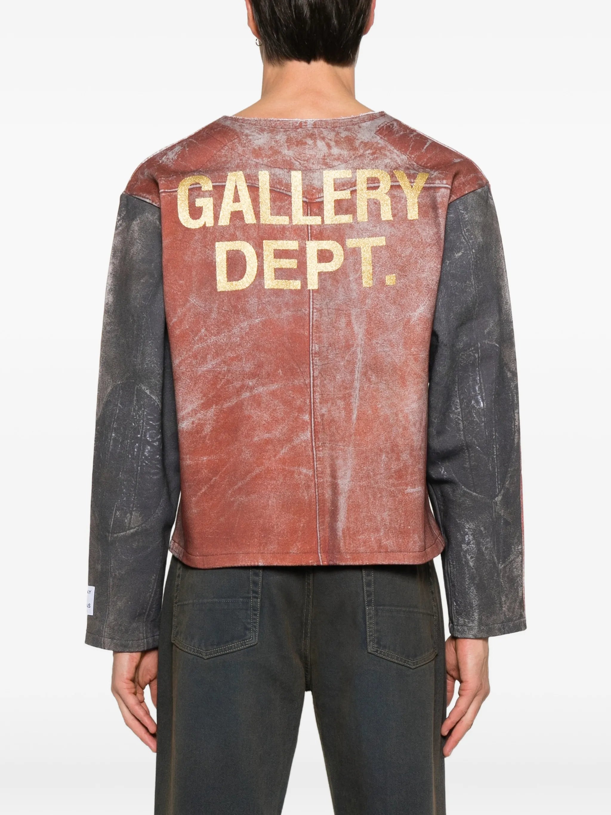 graphic-print sweatshirt