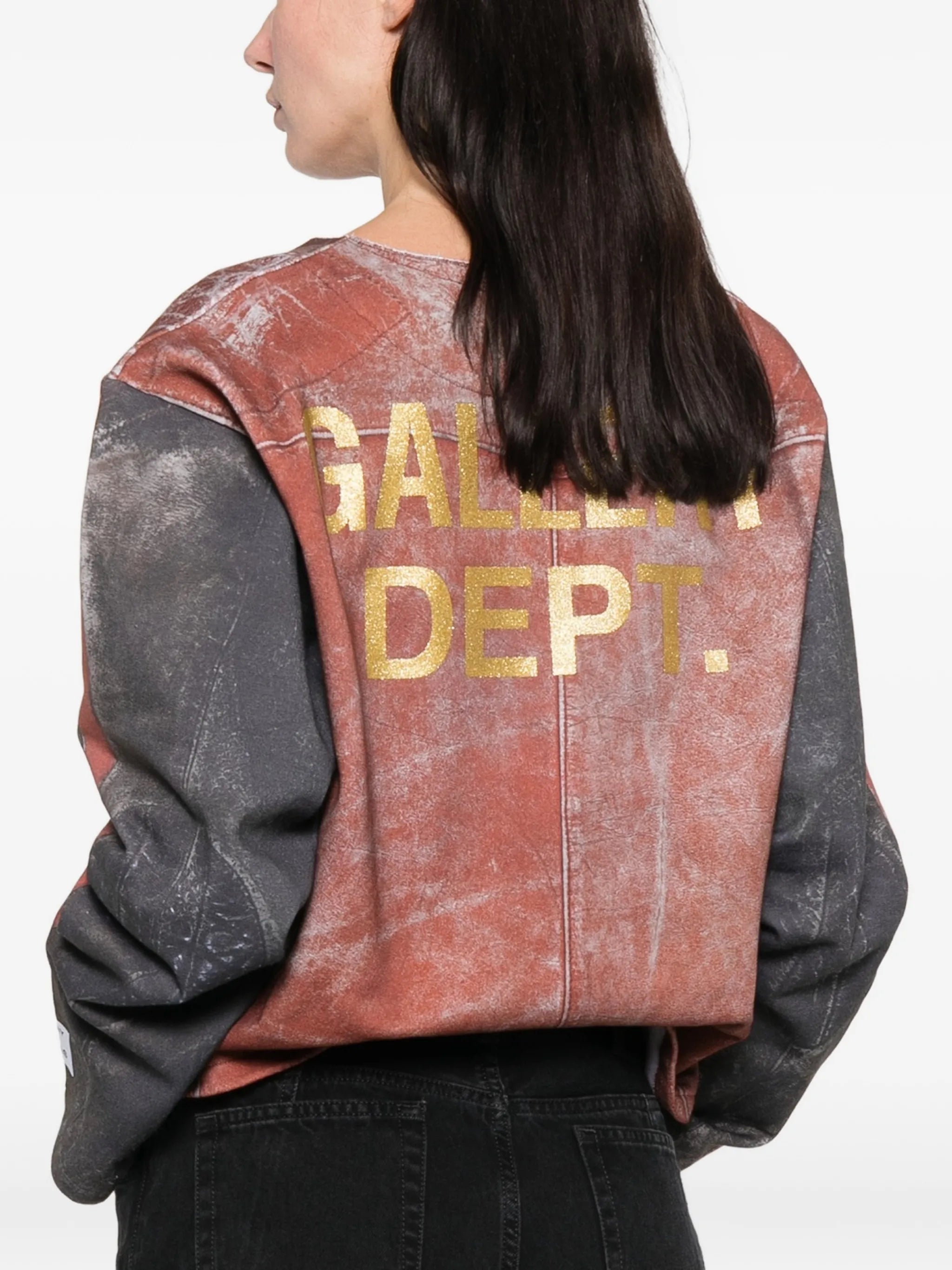 graphic-print sweatshirt