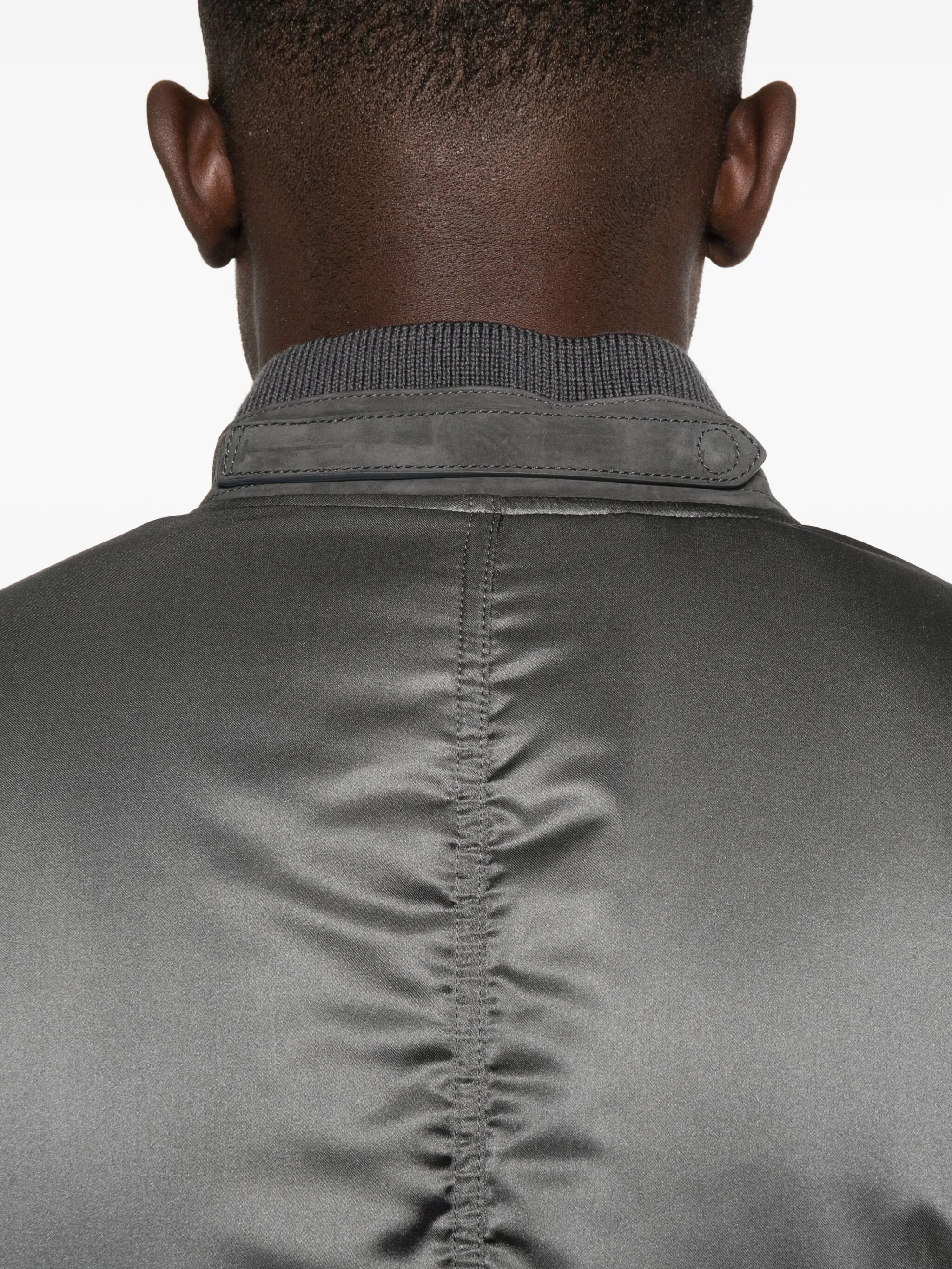 satin bomber jacket