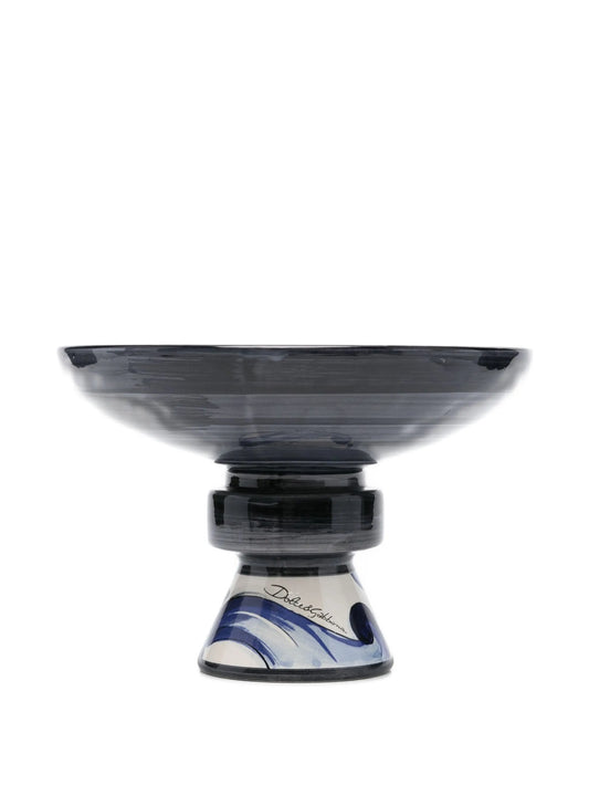 ceramic stand bowl