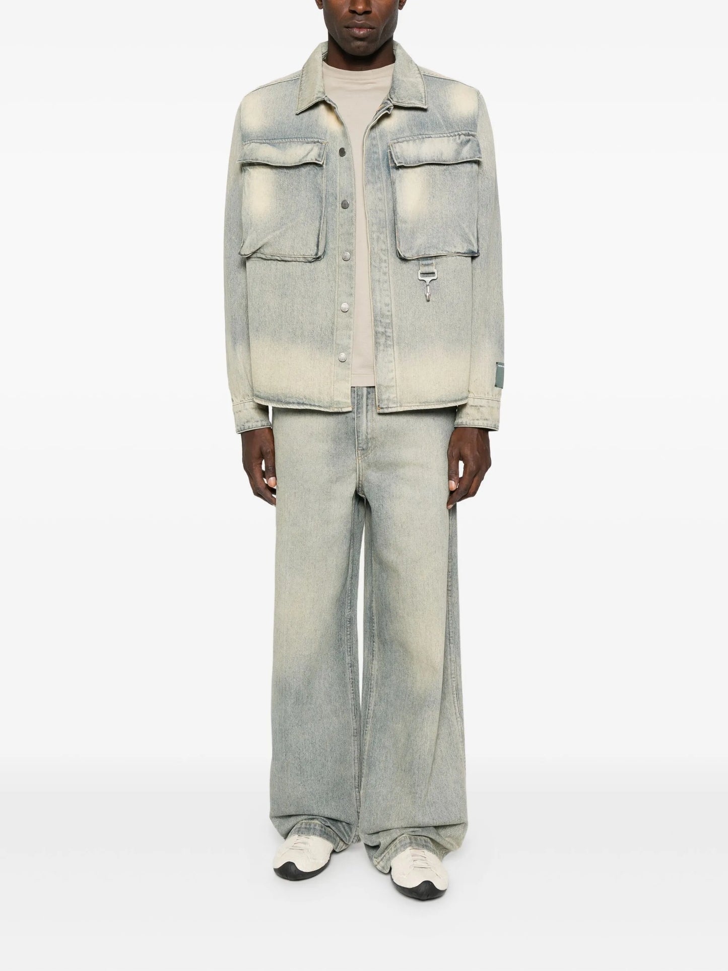 straight-leg jeans