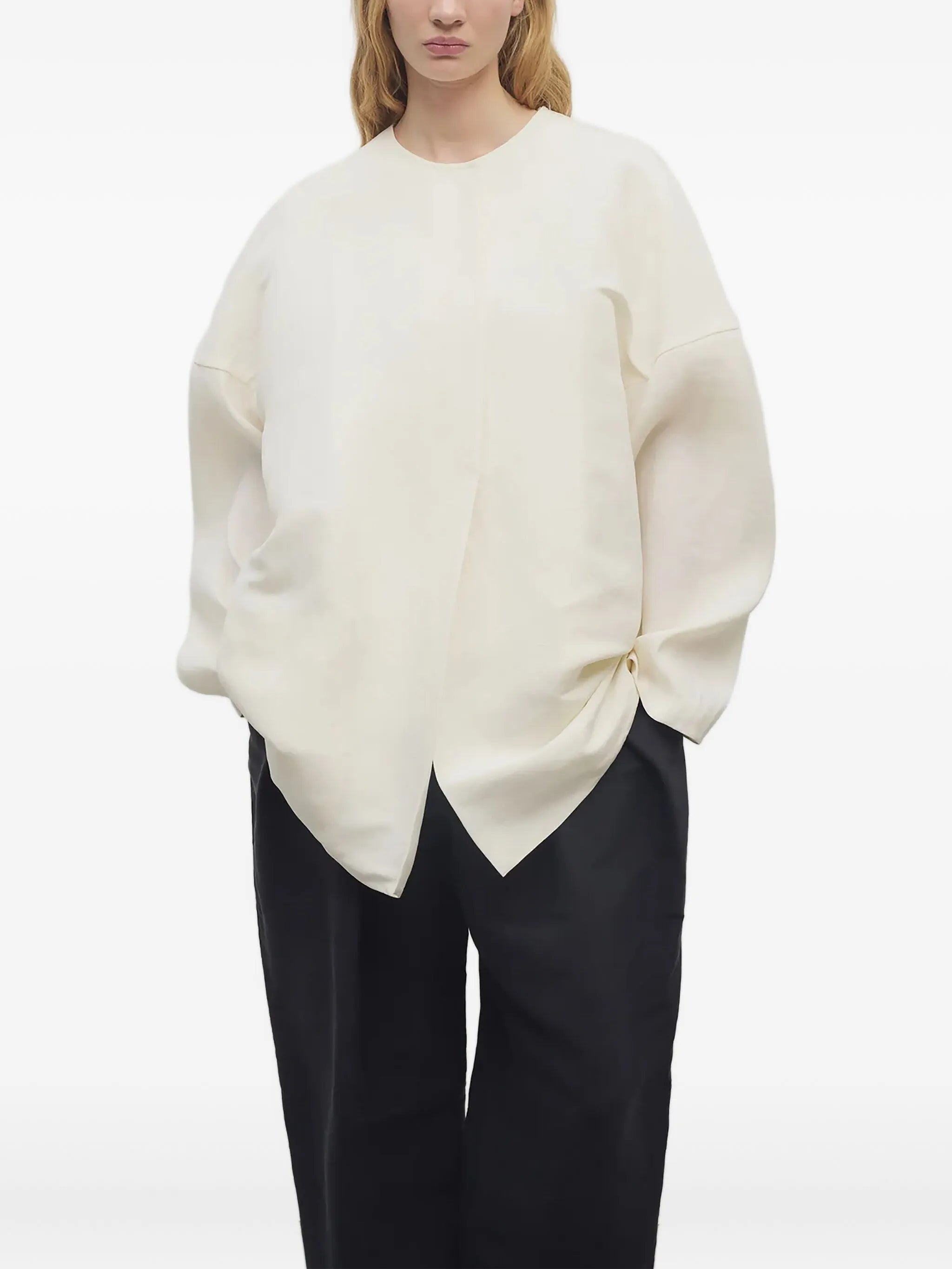 Elke silk oversized jacket