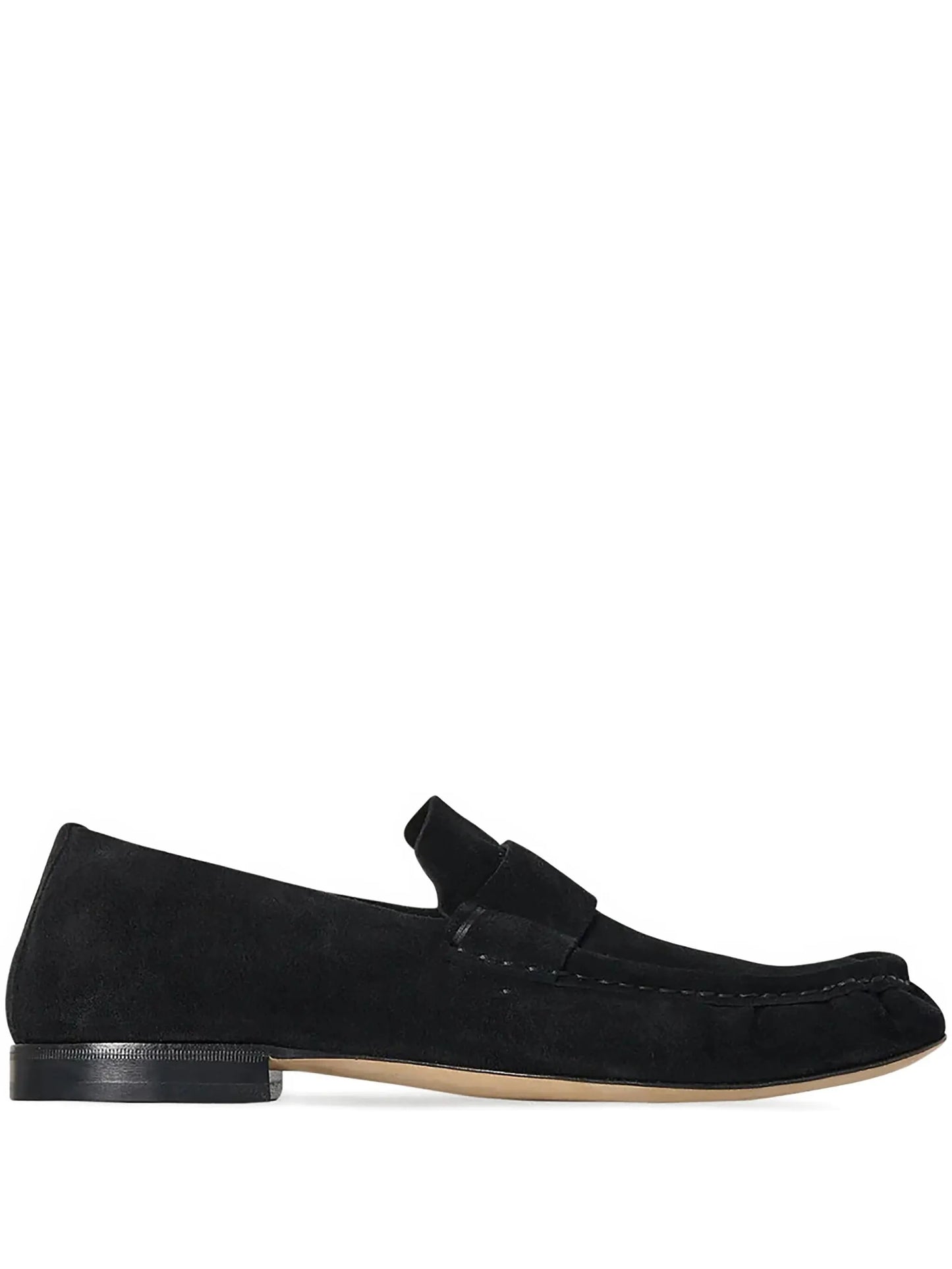 suede loafers