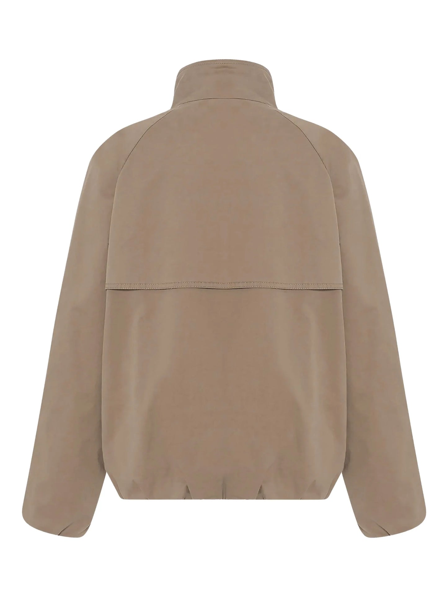 raglan-sleeve zip-up jacket