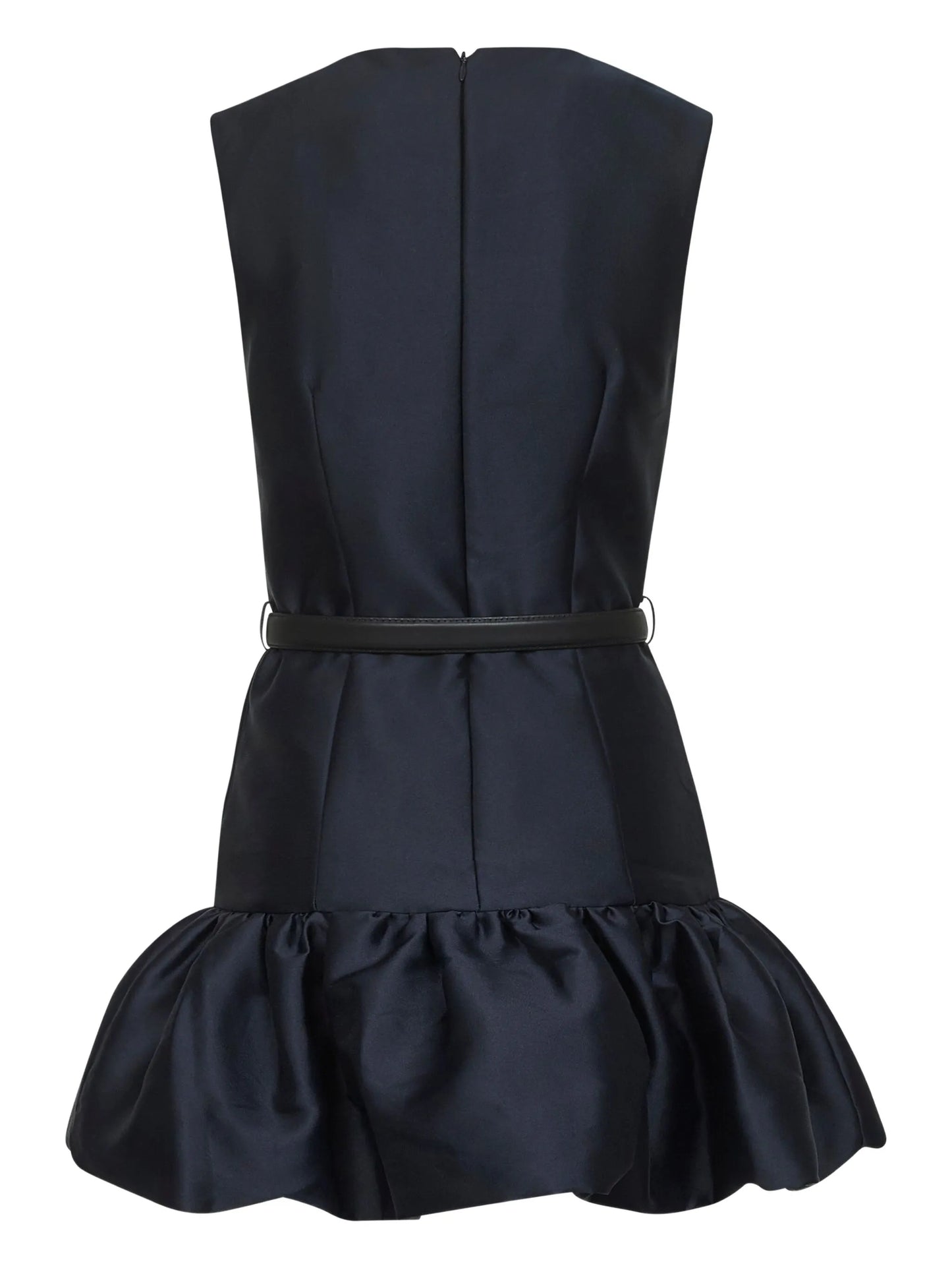 taffeta sleeveless dress