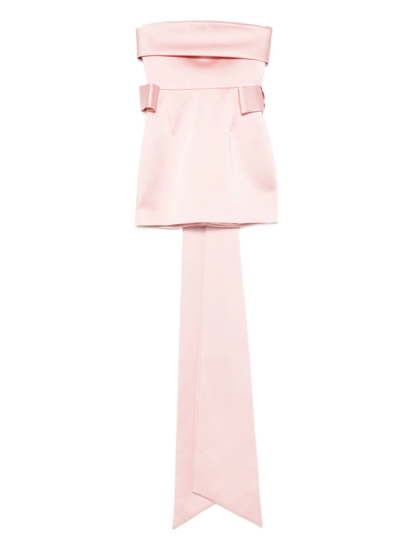 Lalani bow-detail mini dress