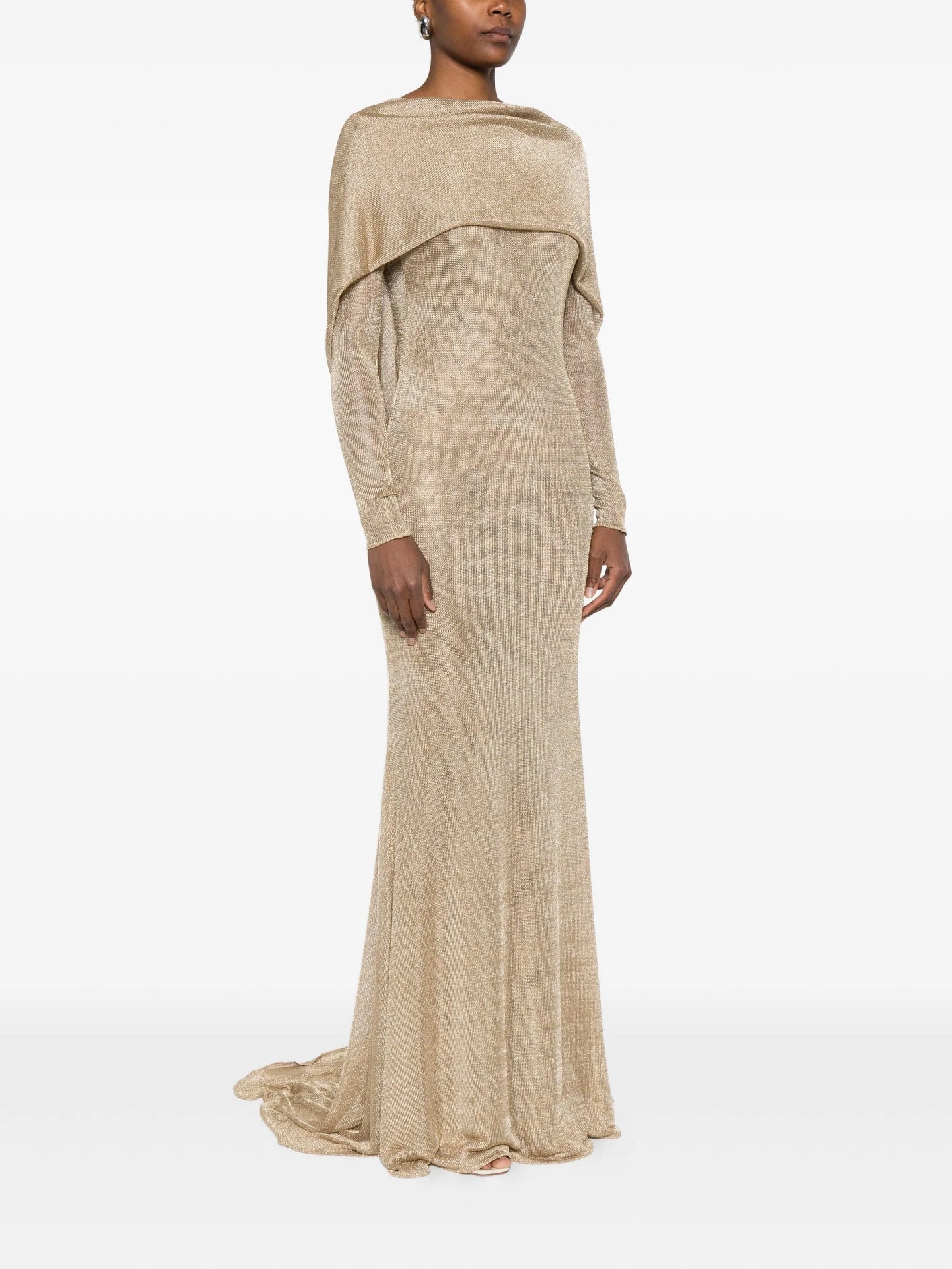 Isthar long-sleeve gown