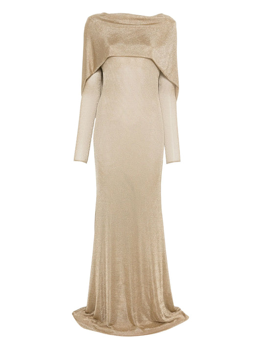 Isthar long-sleeve gown