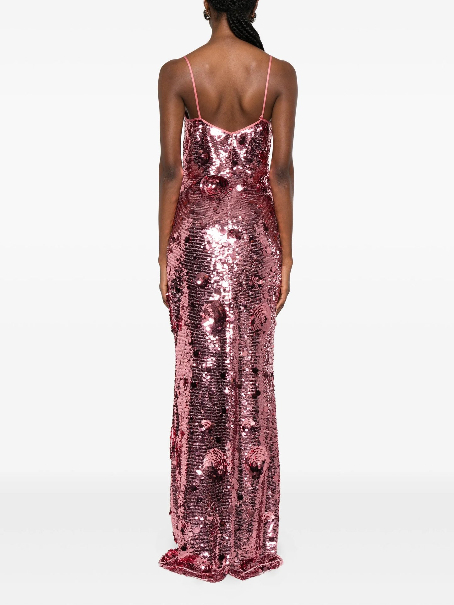 Isis sequined maxi dress