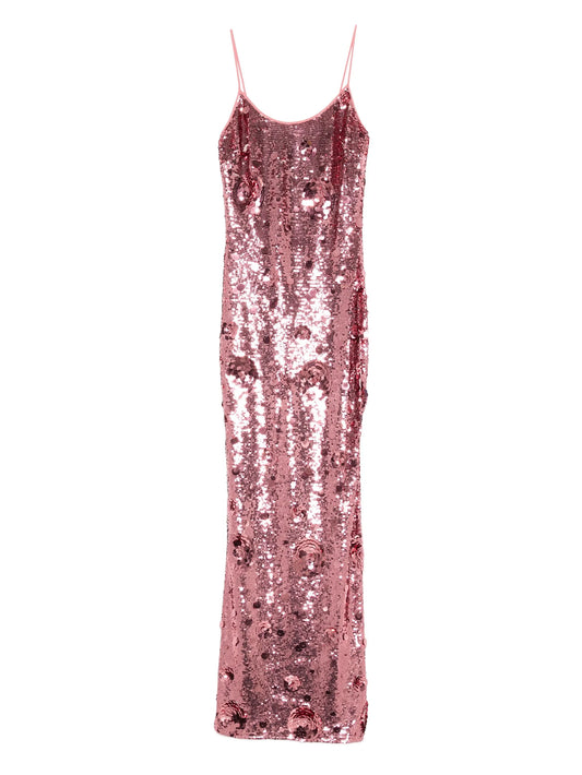 Isis sequined maxi dress